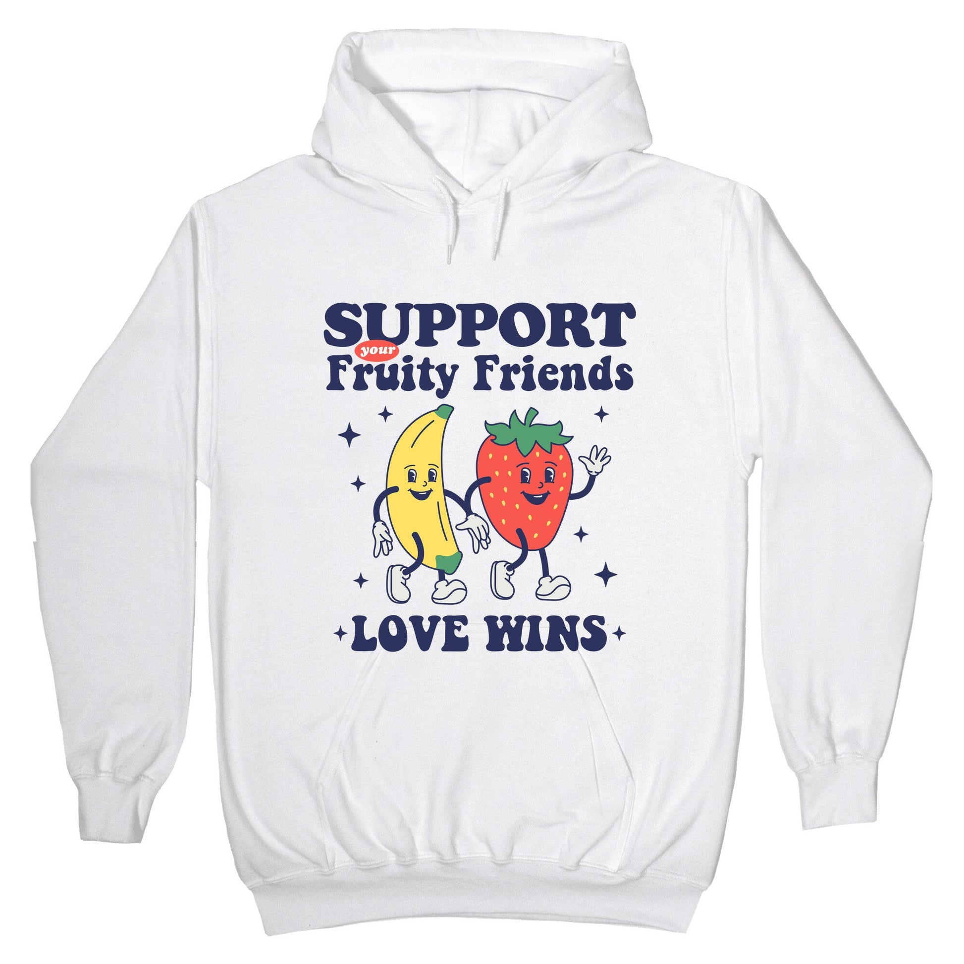 Support Your Fruity Friends Pride Hoodie