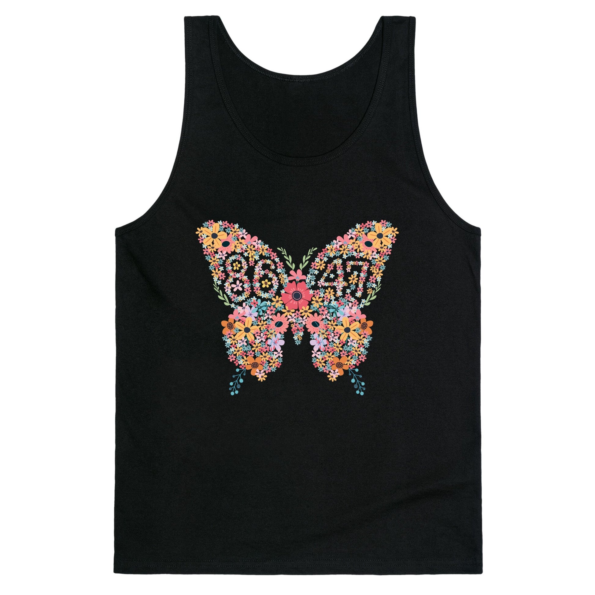8647 Anti Trump Butterfly Tank Top