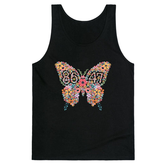 8647 Anti Trump Butterfly Tank Top