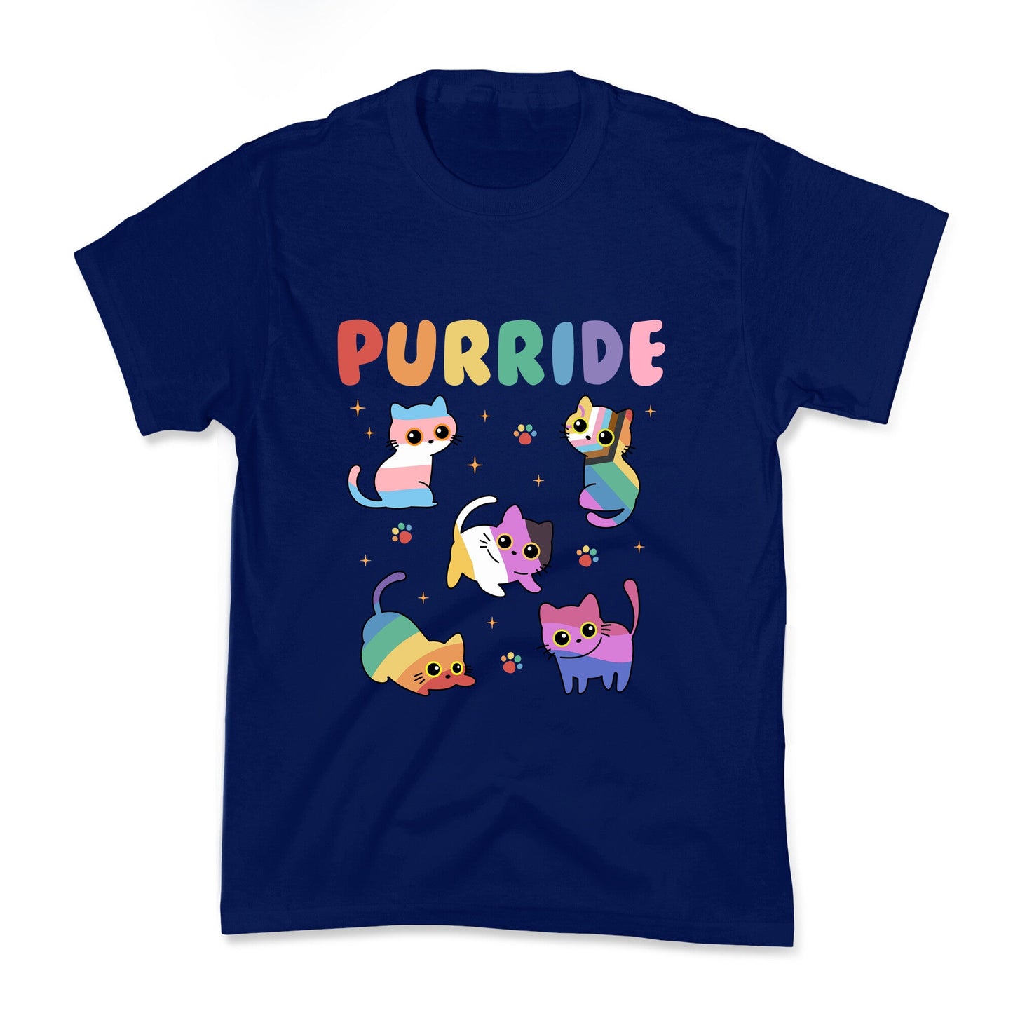 Purride Cats Pride Kids Tee