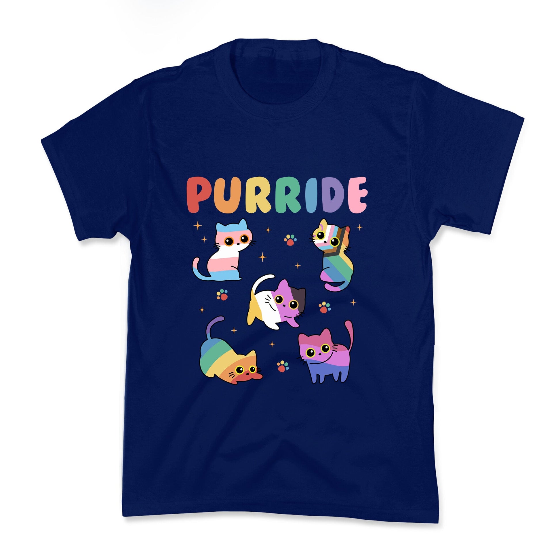 Purride Cats Pride Kids Tee
