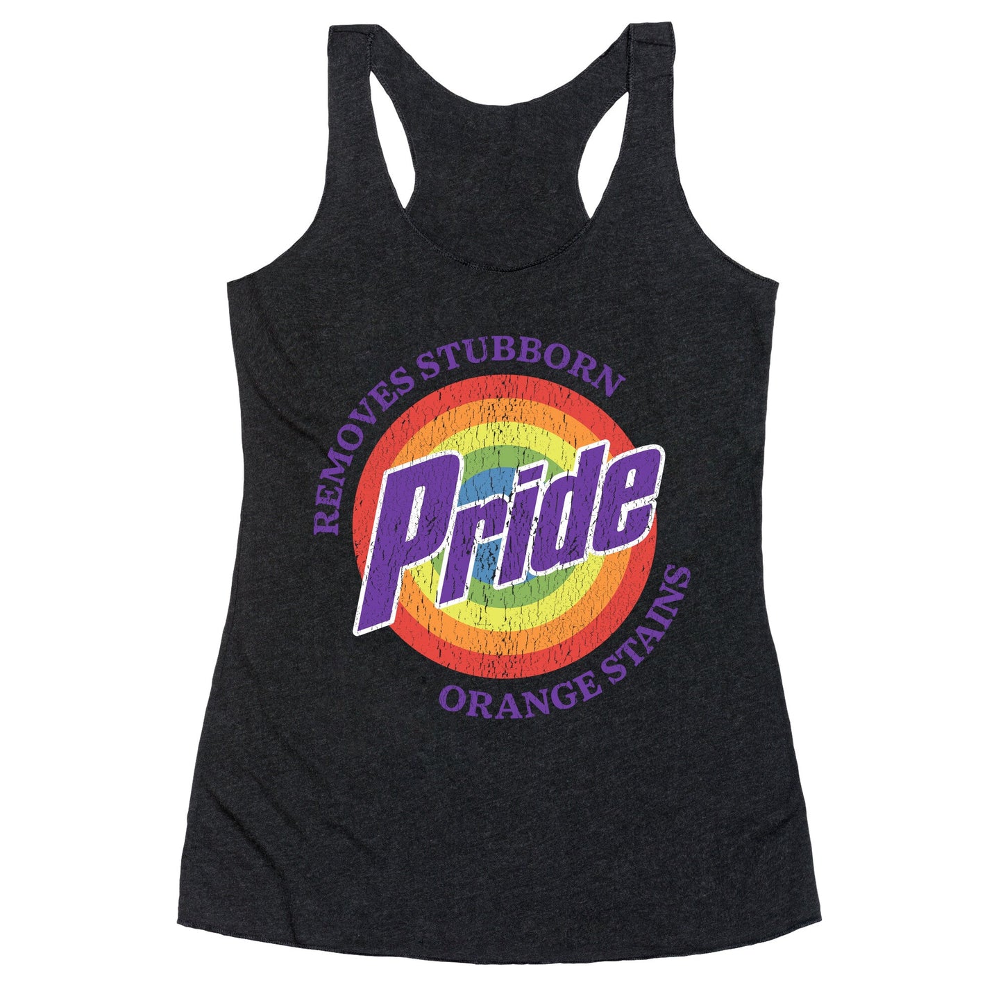 Pride Removes Orange Stains FDT Racerback Tank