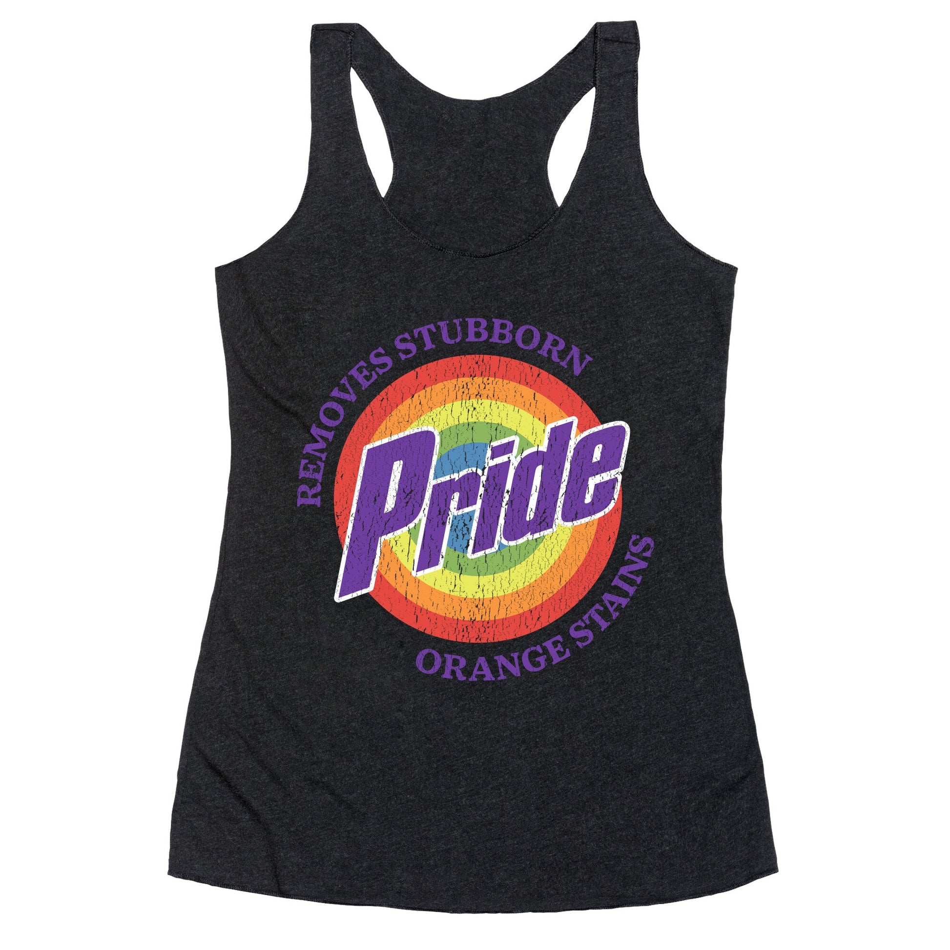 Pride Removes Orange Stains FDT Racerback Tank