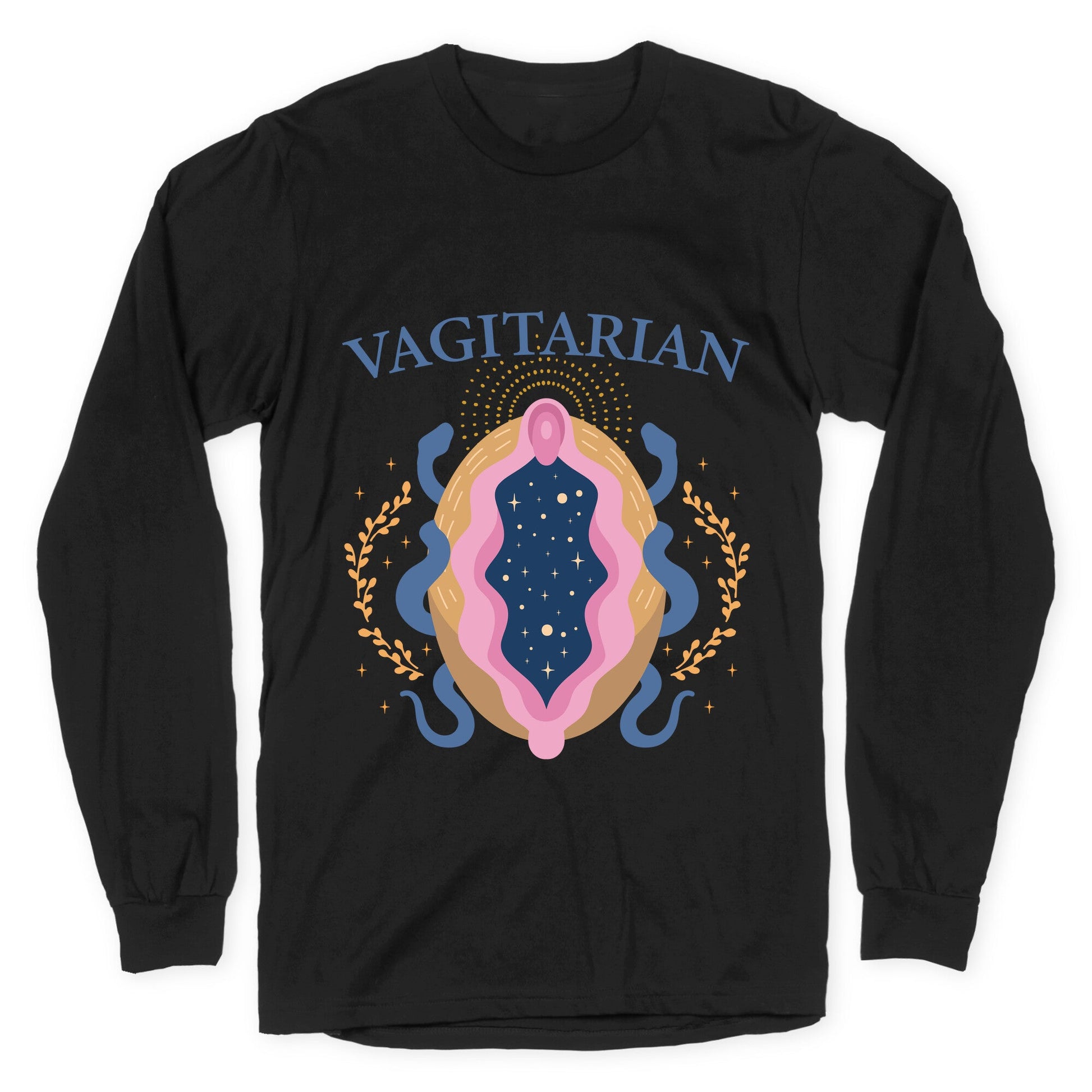 Vagitarian Lesbian Pride Longsleeve Tee