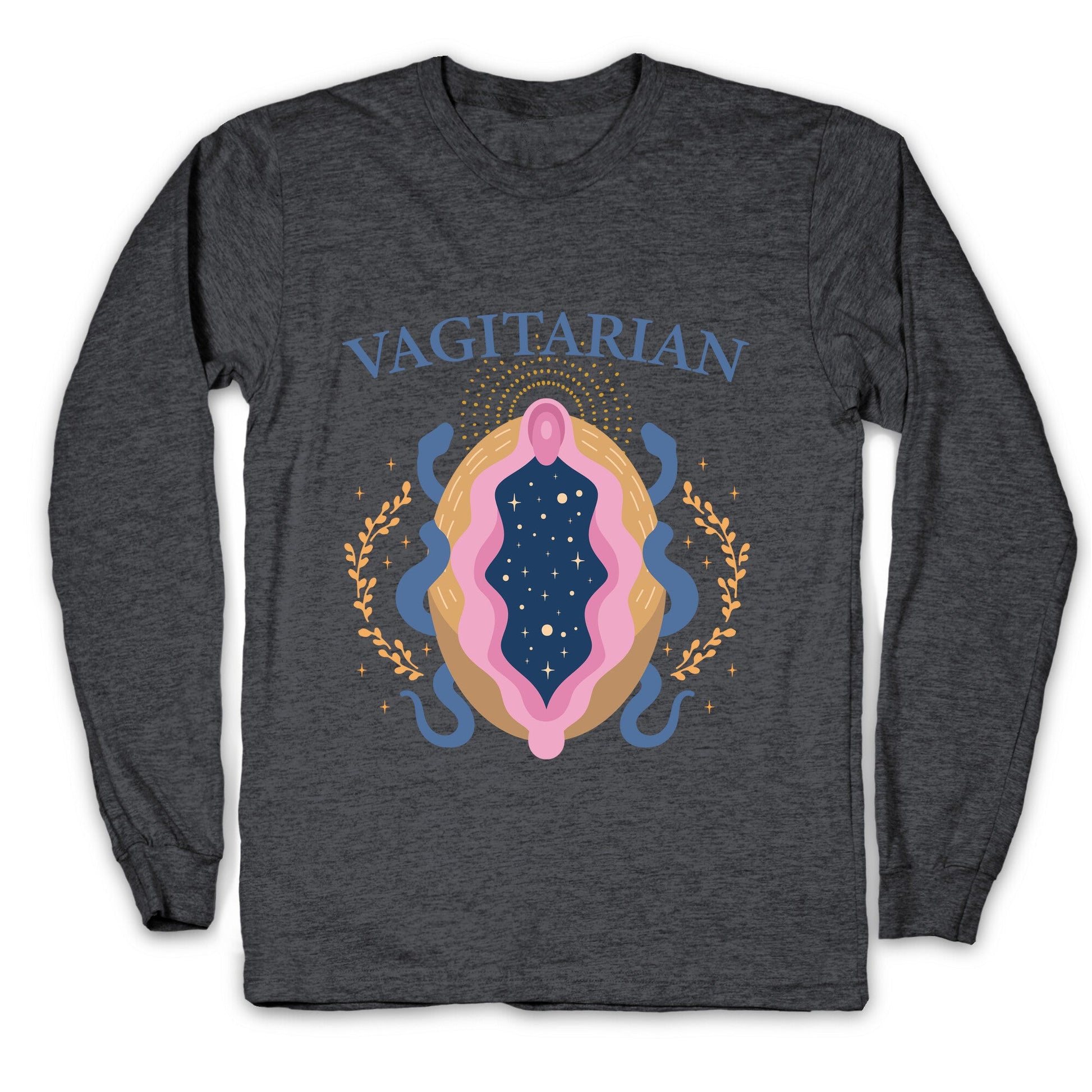 Vagitarian Lesbian Pride Longsleeve Tee