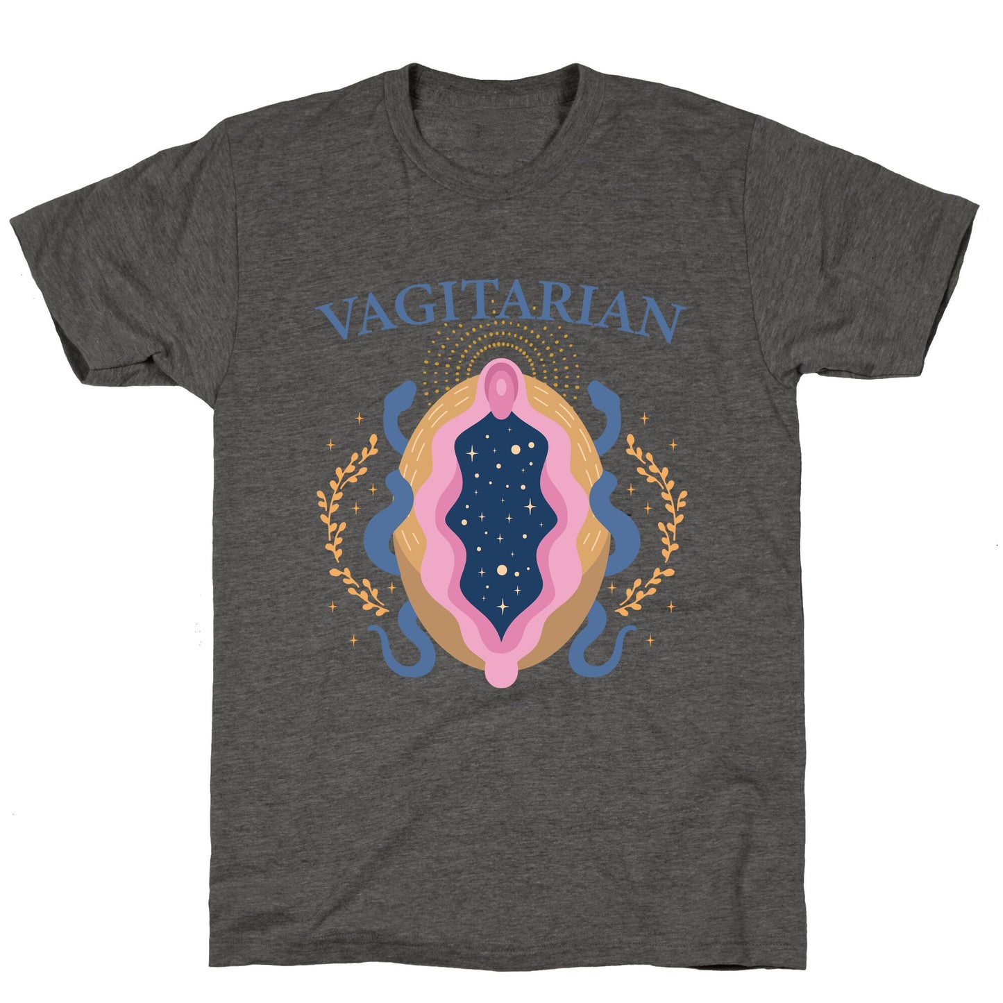 Vagitarian Lesbian Pride Unisex Triblend Tee