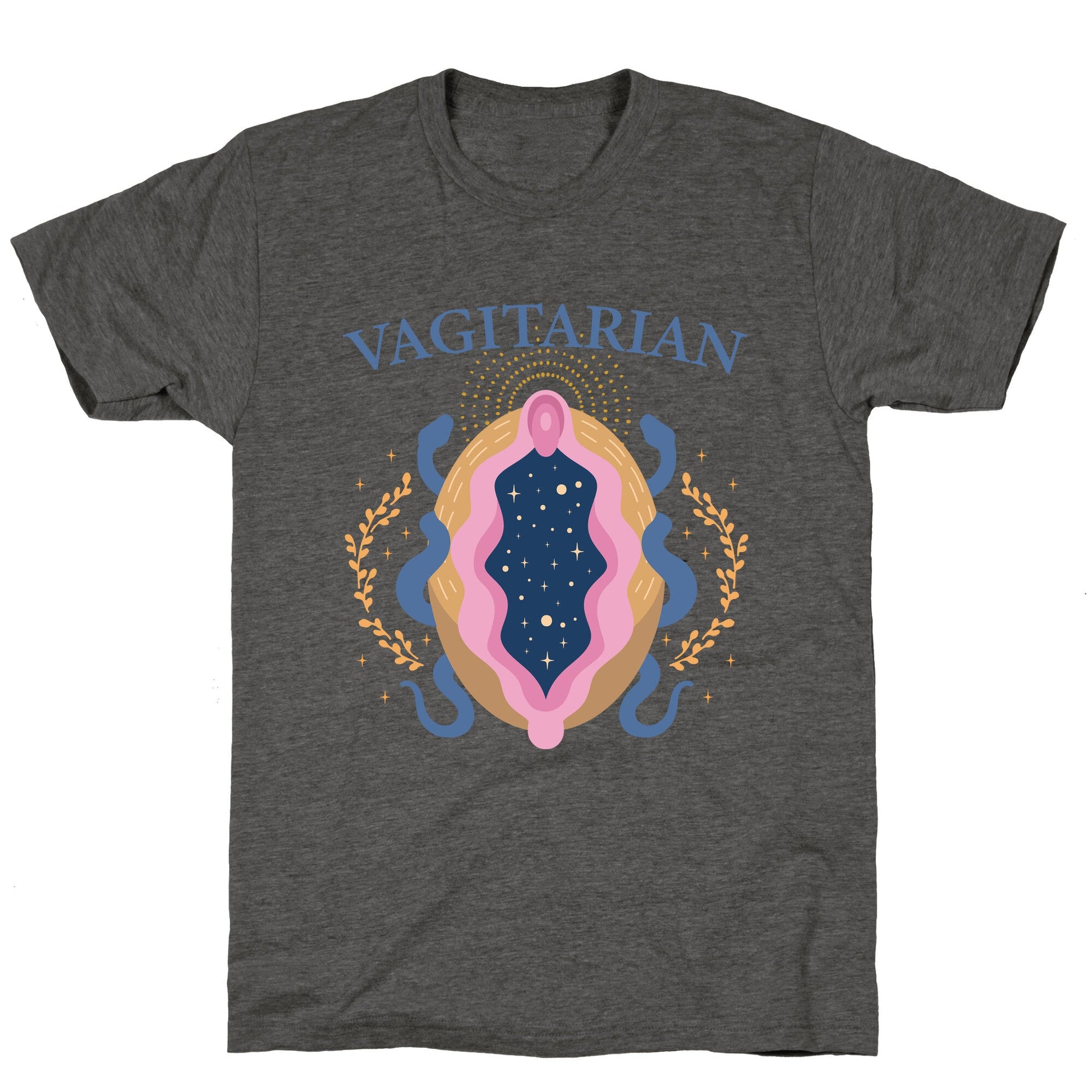 Vagitarian Lesbian Pride Unisex Triblend Tee