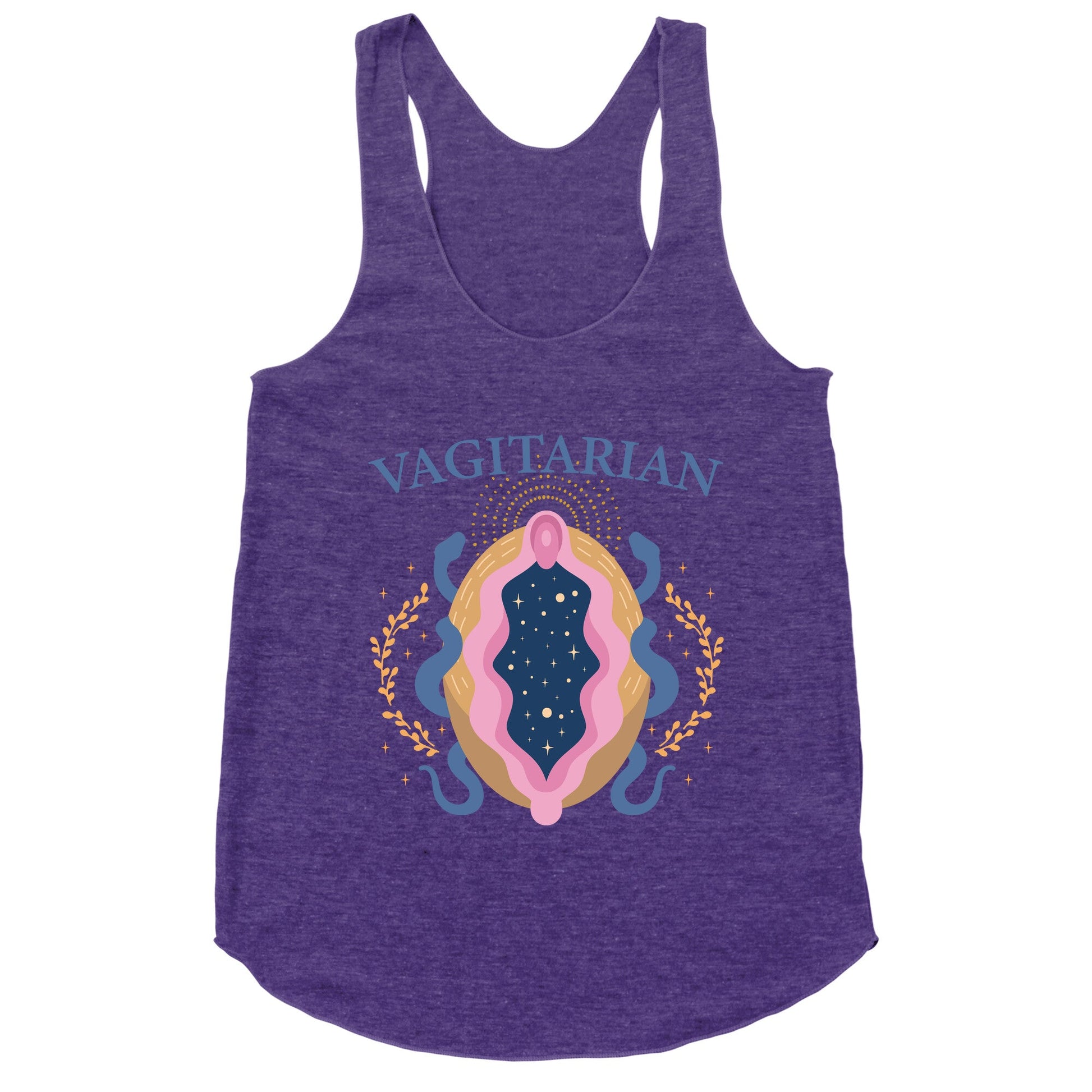 Vagitarian Lesbian Pride Racerback Tank