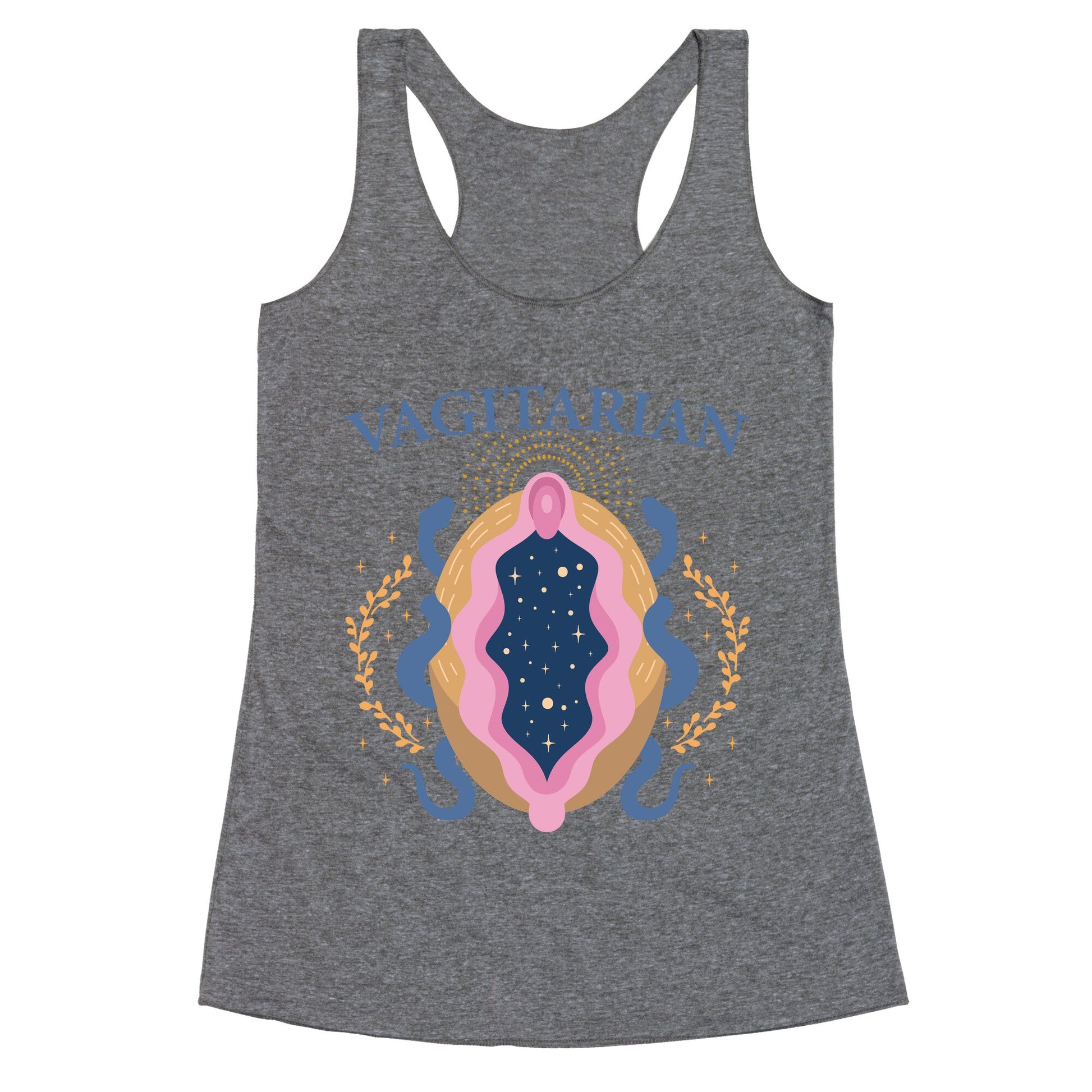 Vagitarian Lesbian Pride Racerback Tank