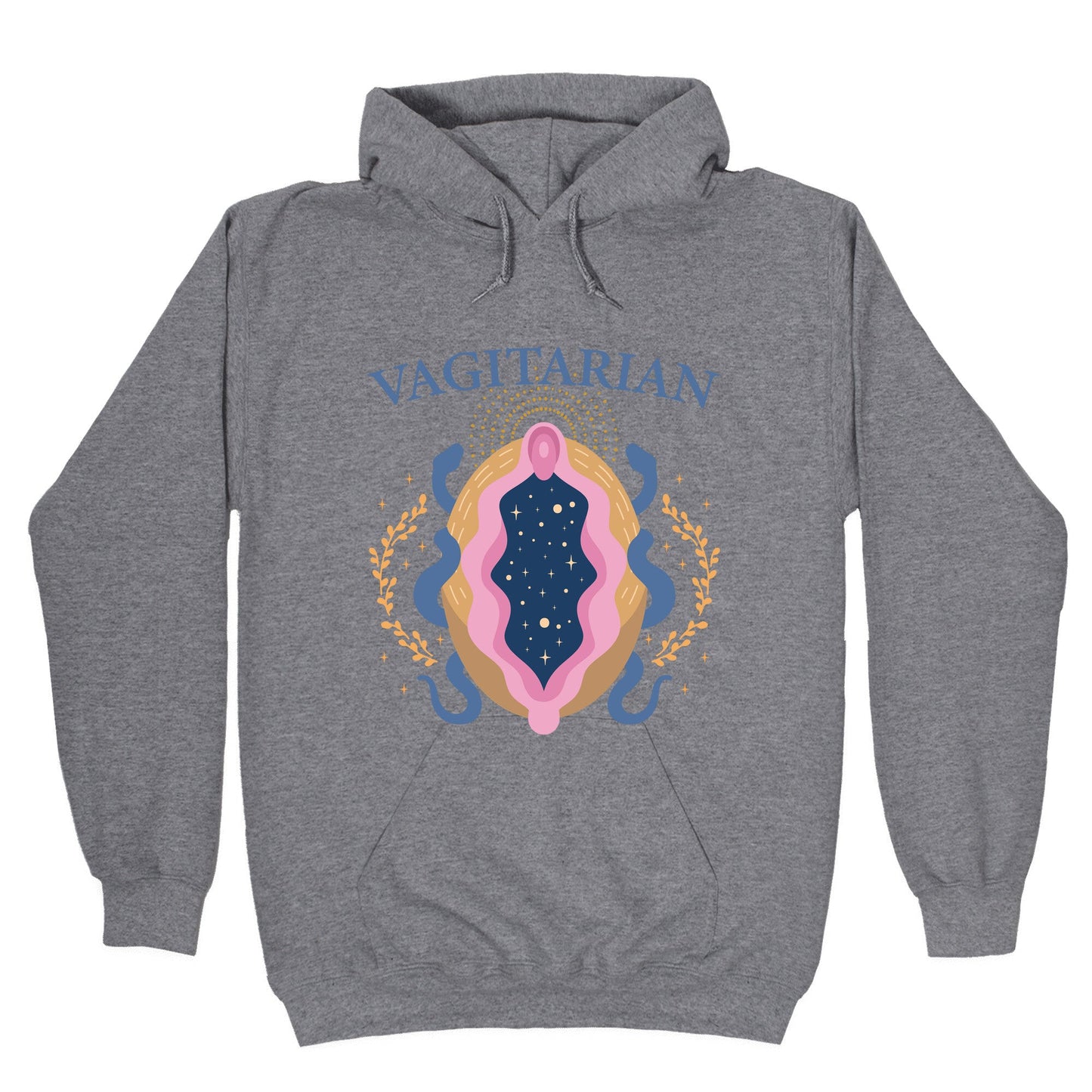 Vagitarian Lesbian Pride Hoodie