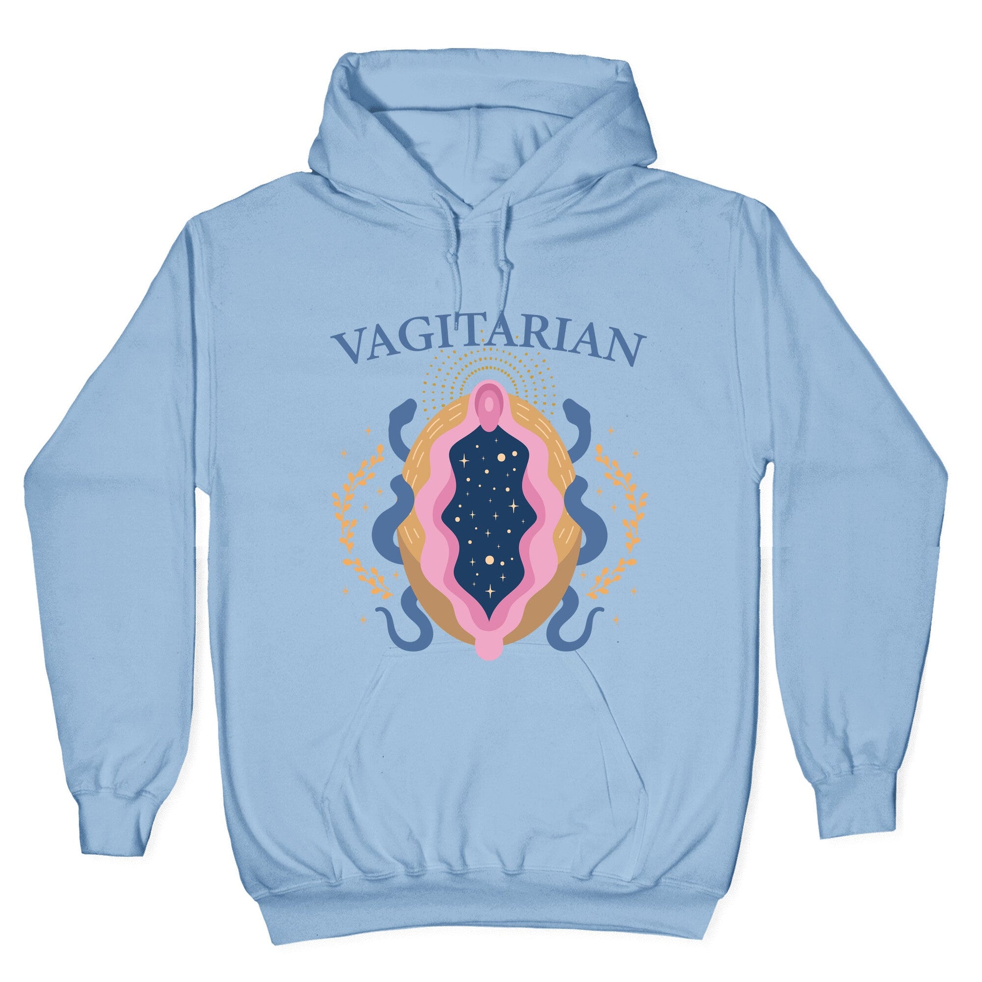 Vagitarian Lesbian Pride Hoodie