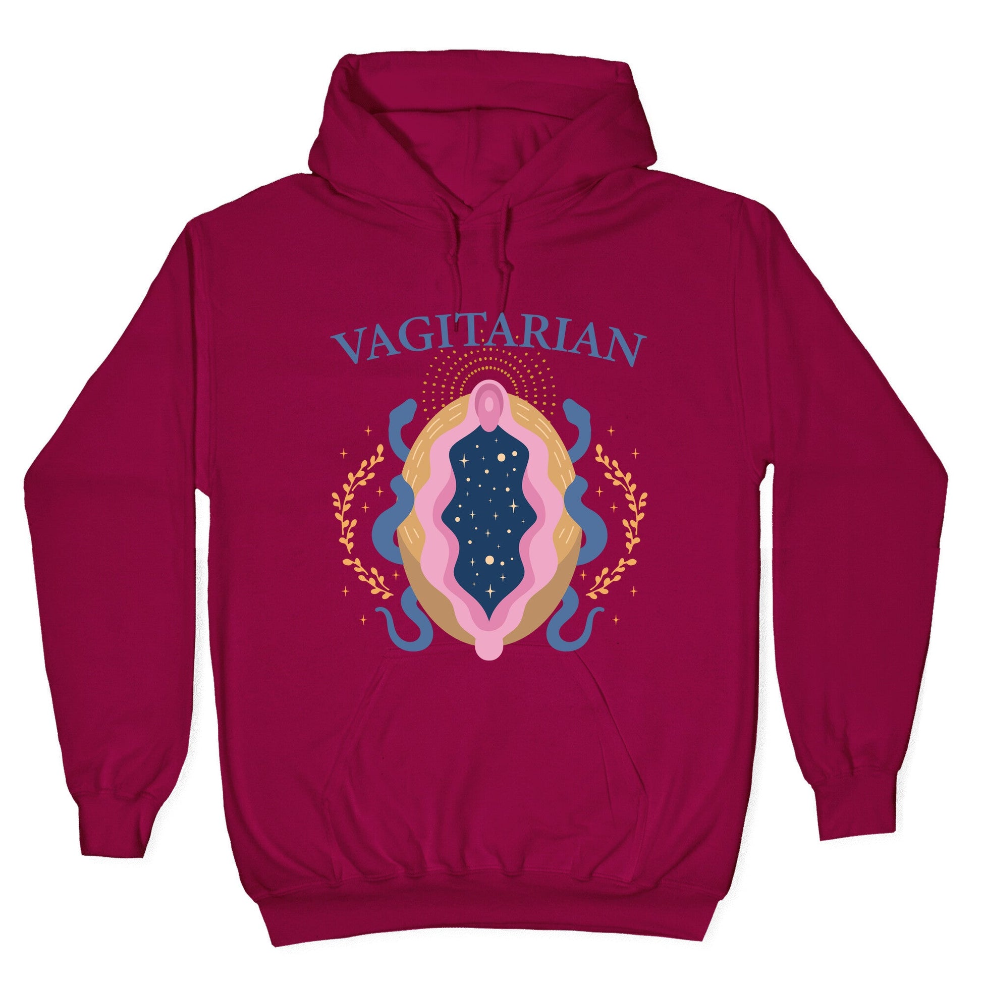 Vagitarian Lesbian Pride Hoodie