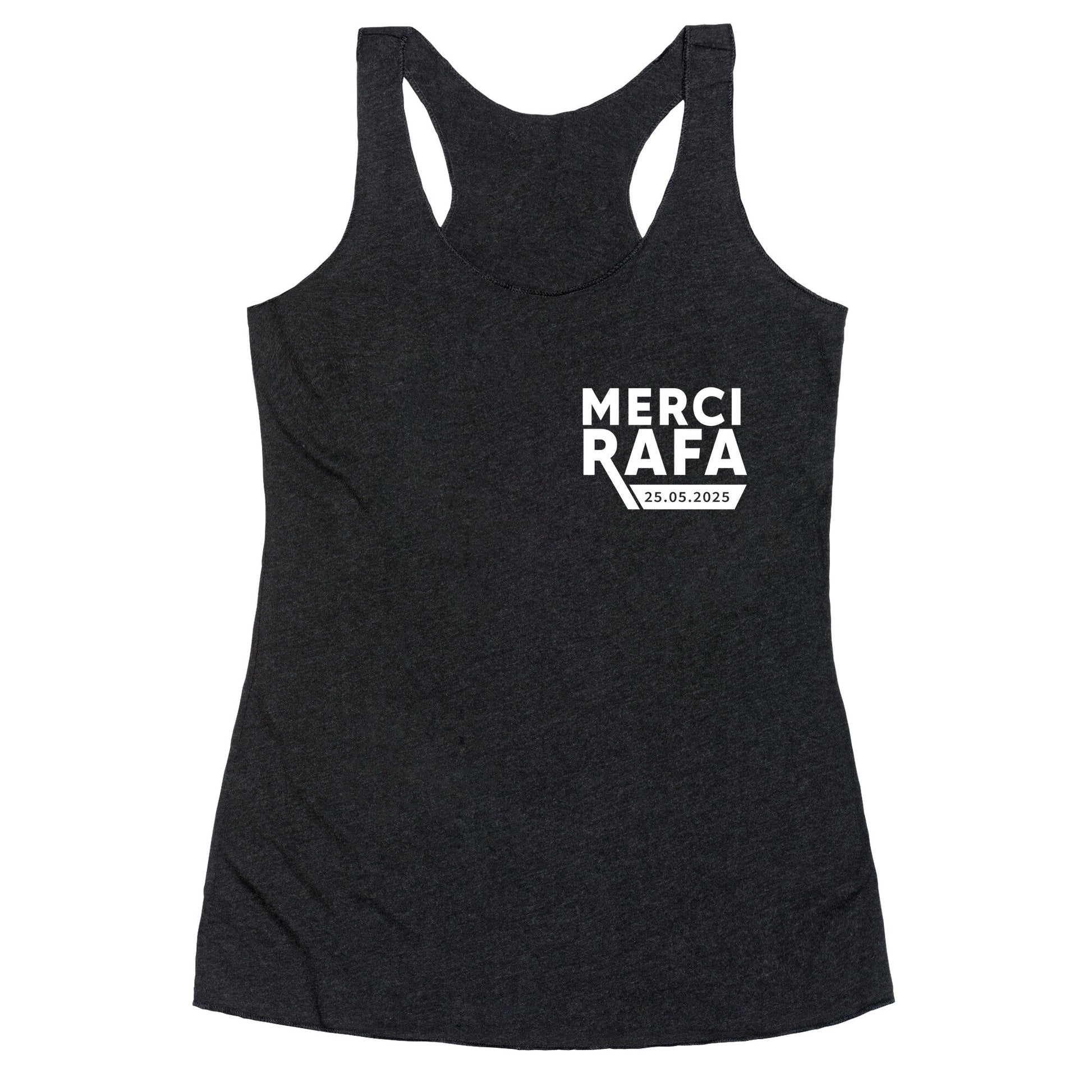 Merci Rafa Racerback Tank
