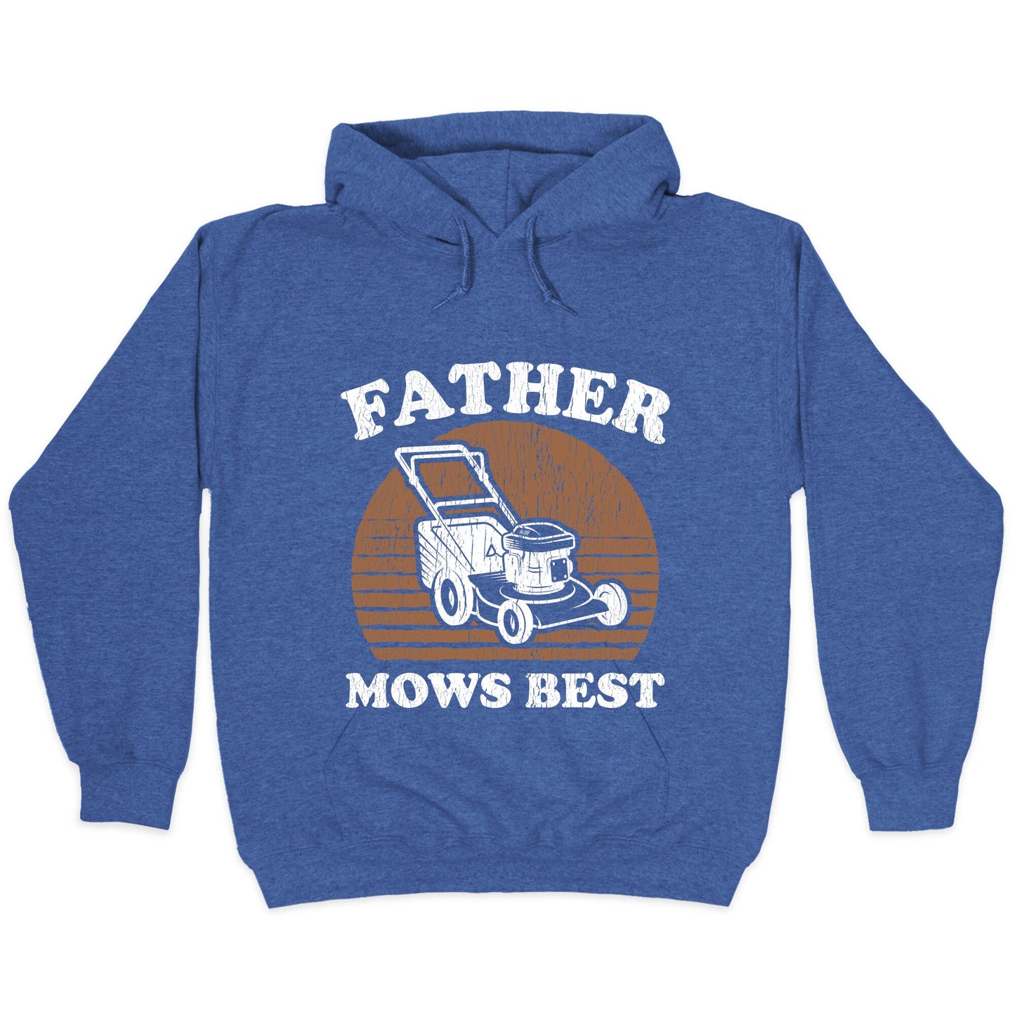 Father Mows Best Fathers Day Hoodie