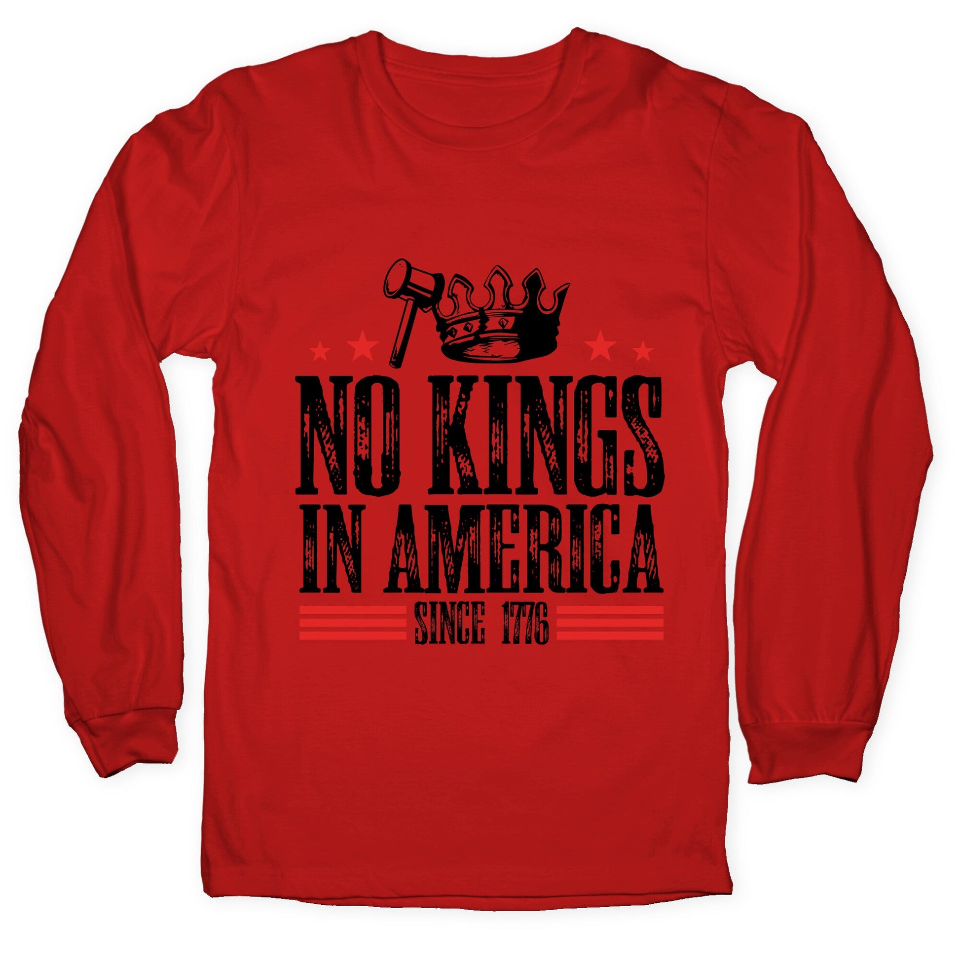No Kings In America Longsleeve Tee