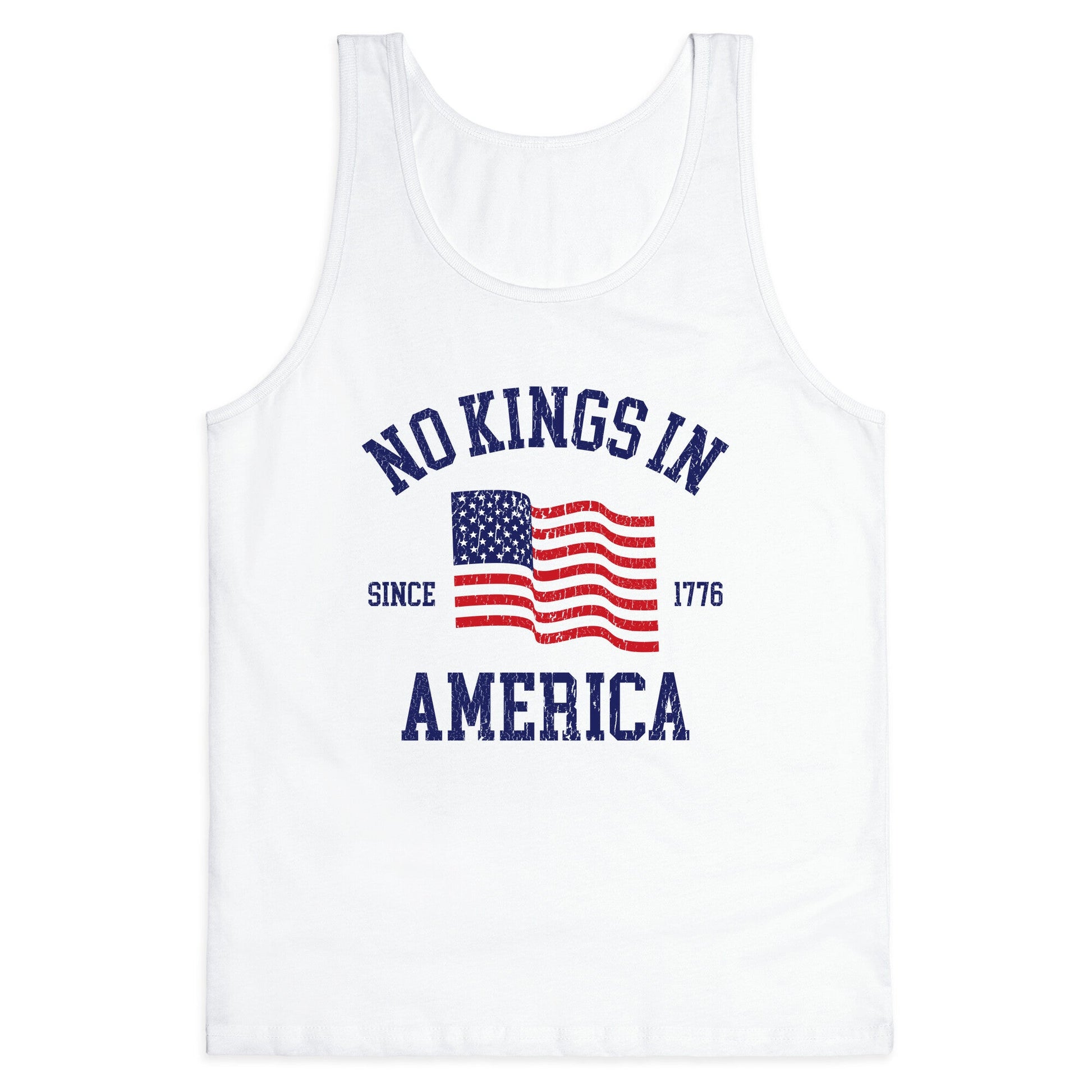No Kings In America Since 1776 Tank Top