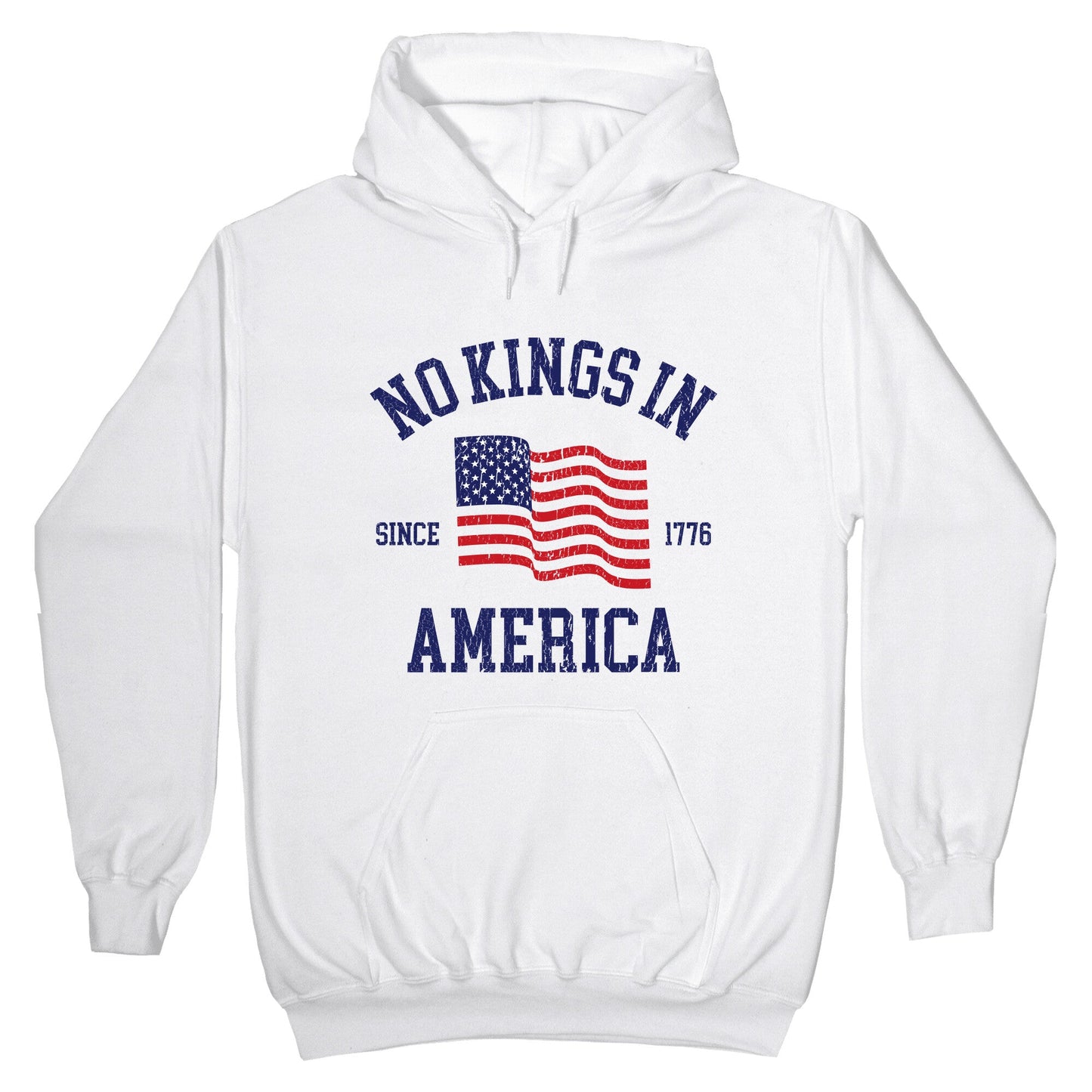 No Kings In America Since 1776 Hoodie