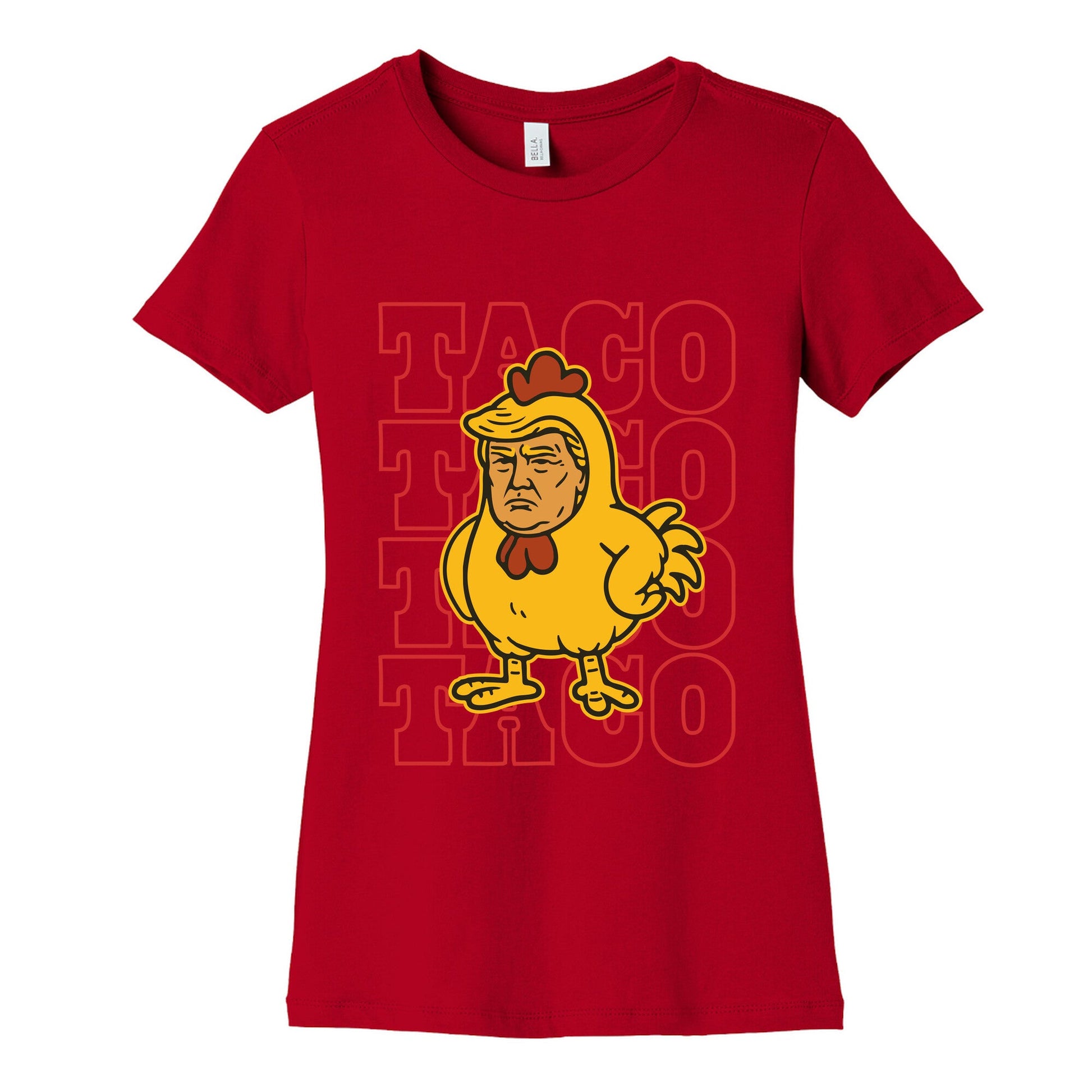 Taco Trump Womens Cotton Tee
