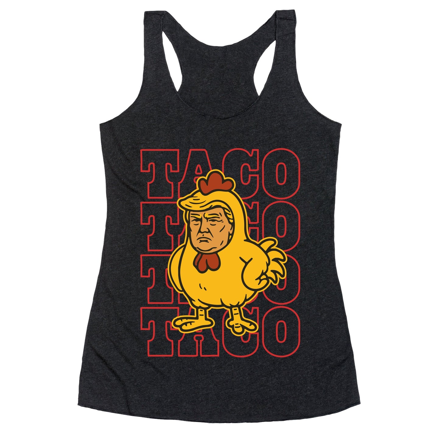 Taco Trump Racerback Tank