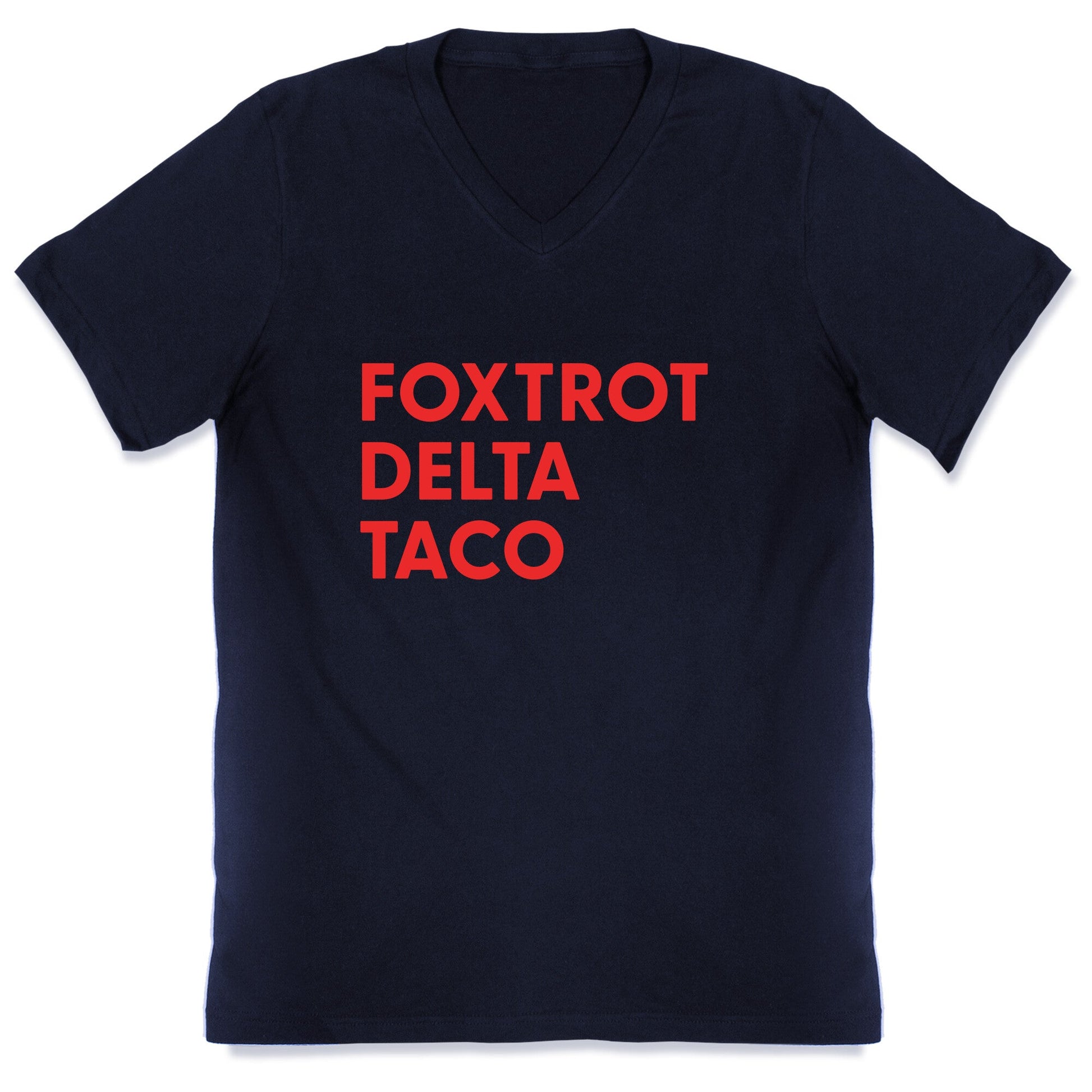 Foxtrot Delta Taco Trump V-Neck