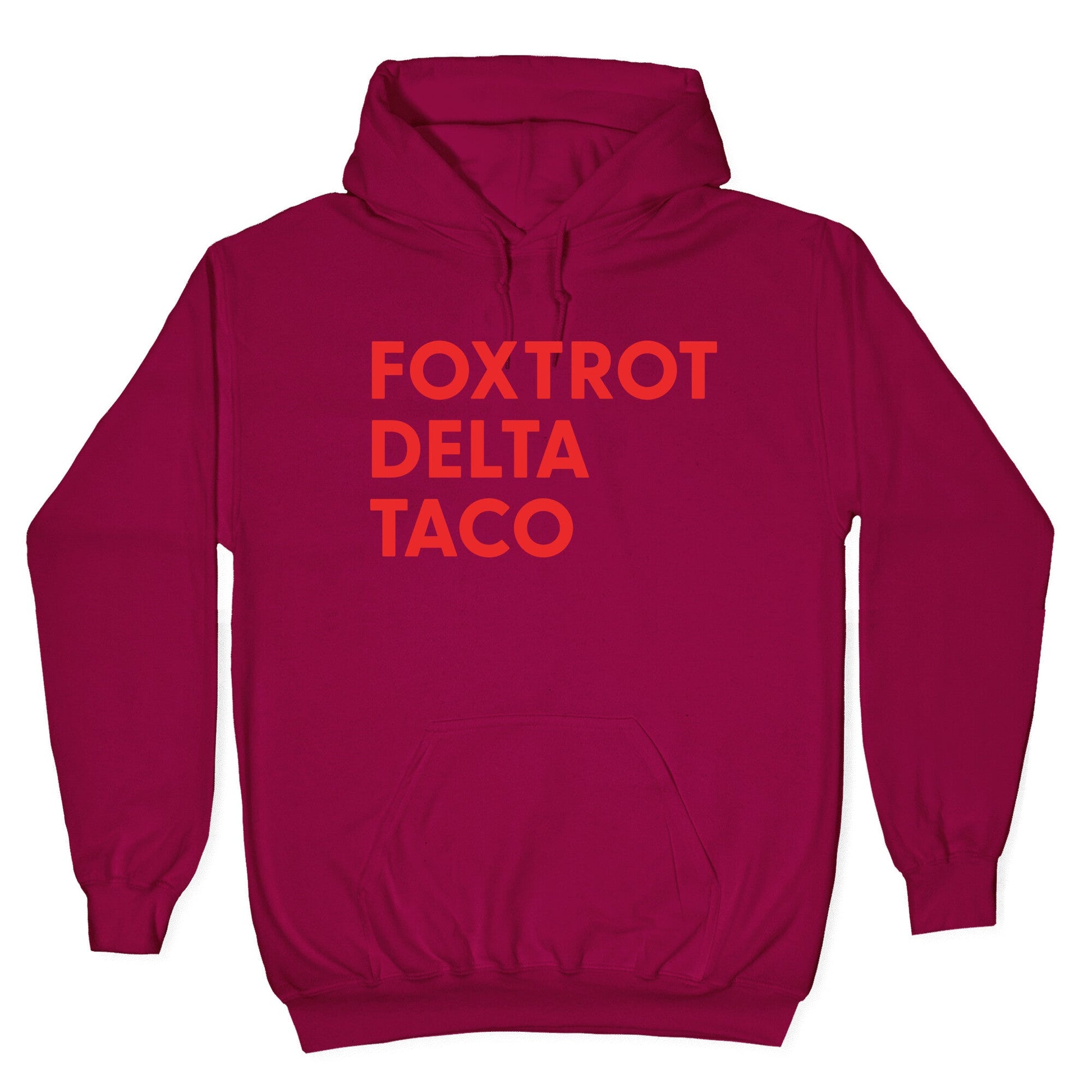 Foxtrot Delta Taco Trump Hoodie