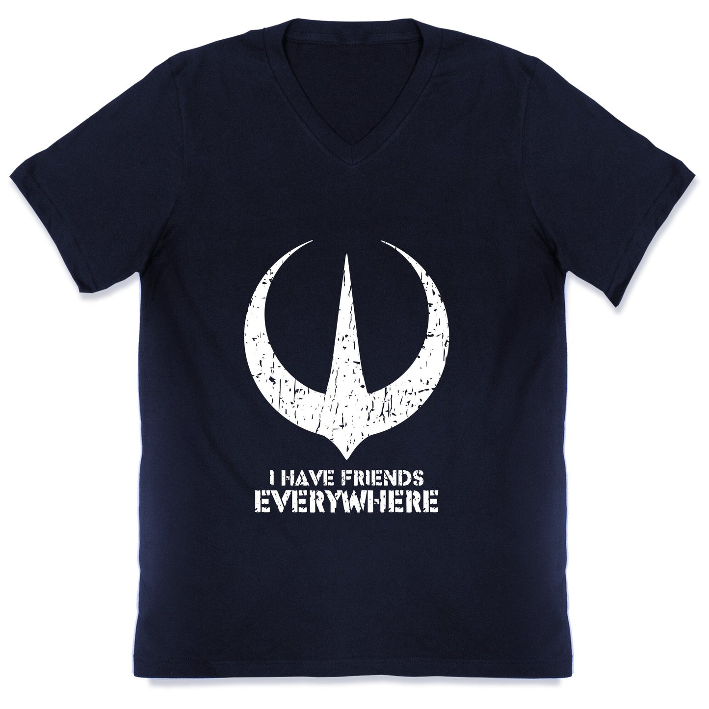 I Have Friends Everywhere V-Neck