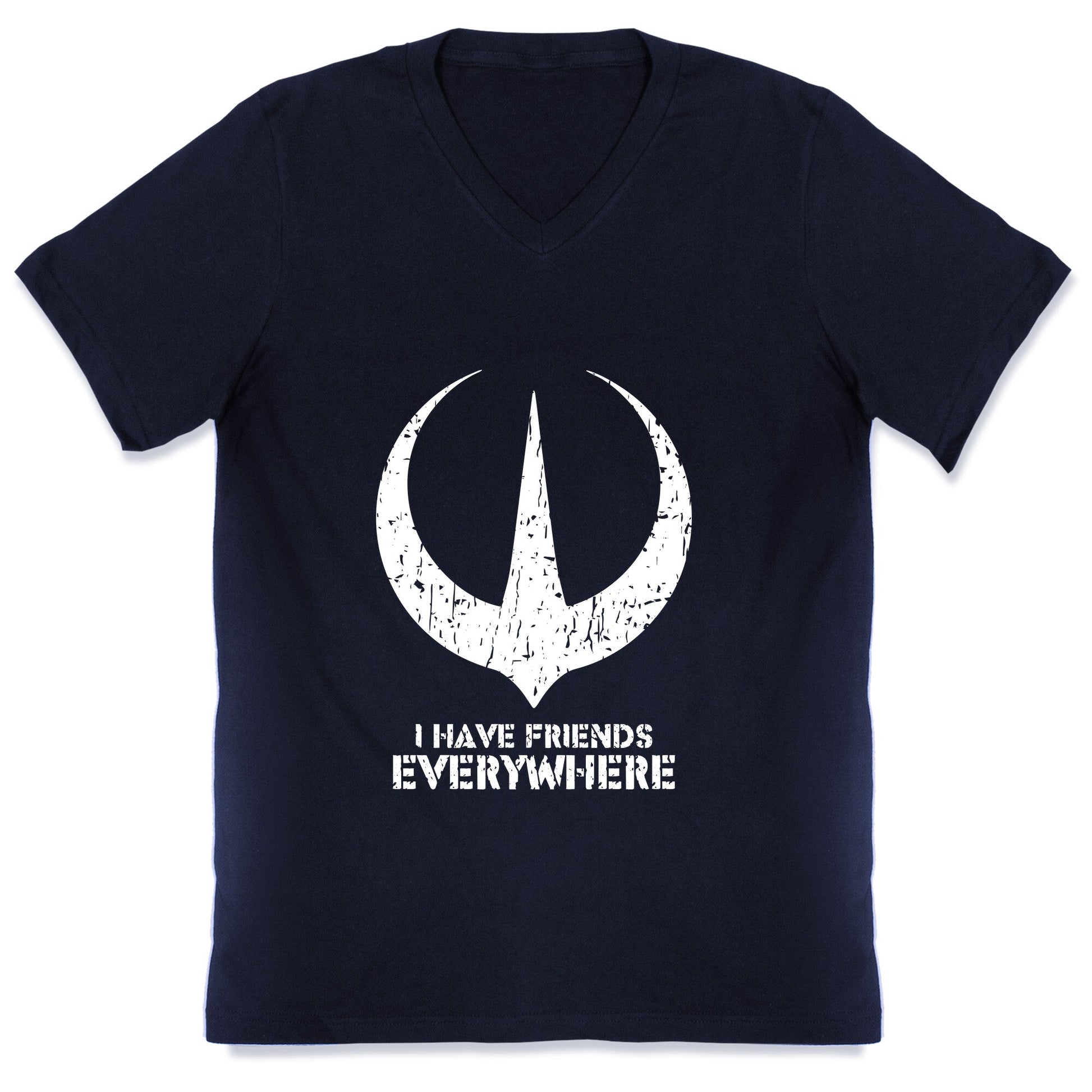 I Have Friends Everywhere V-Neck
