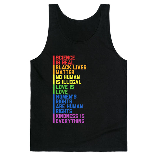 No Human Is Illegal Statement Tank Top
