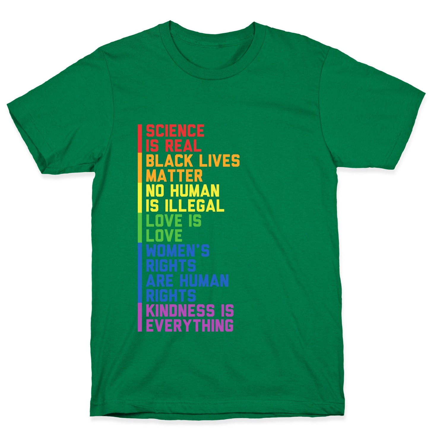No Human Is Illegal Statement T-Shirt