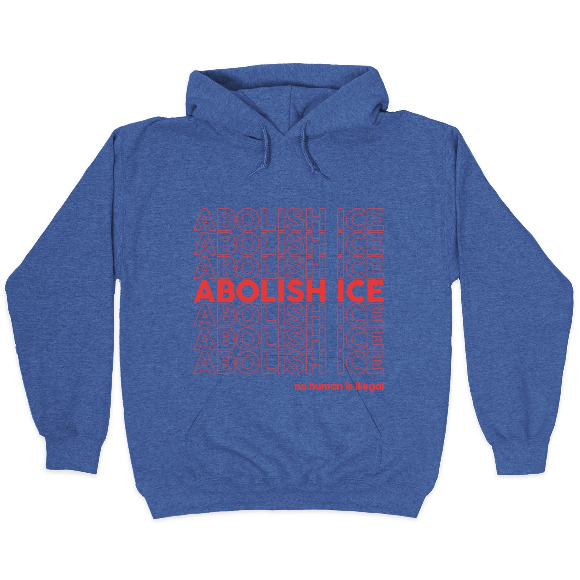 Abolish Ice Red Hoodie
