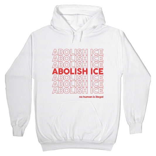 Abolish Ice Red Hoodie