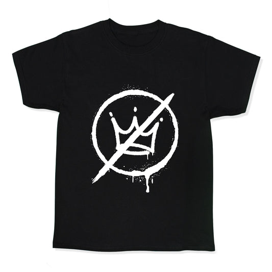 No Kings Crown Anti Trump Kids Tee