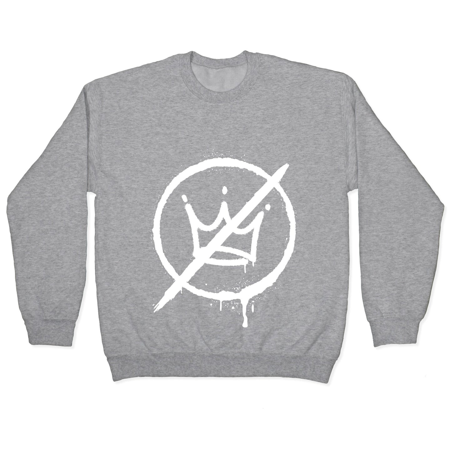 No Kings Crown Anti Trump Crewneck Sweatshirt