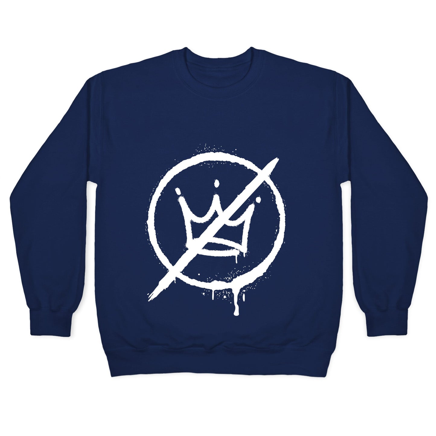 No Kings Crown Anti Trump Crewneck Sweatshirt