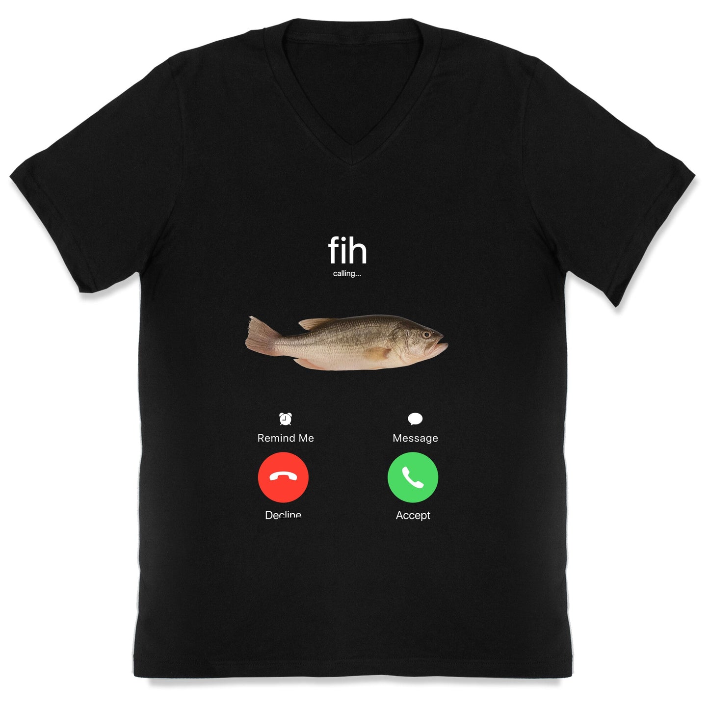 Fih Calling Me V-Neck