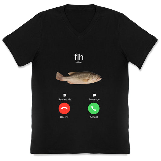 Fih Calling Me V-Neck