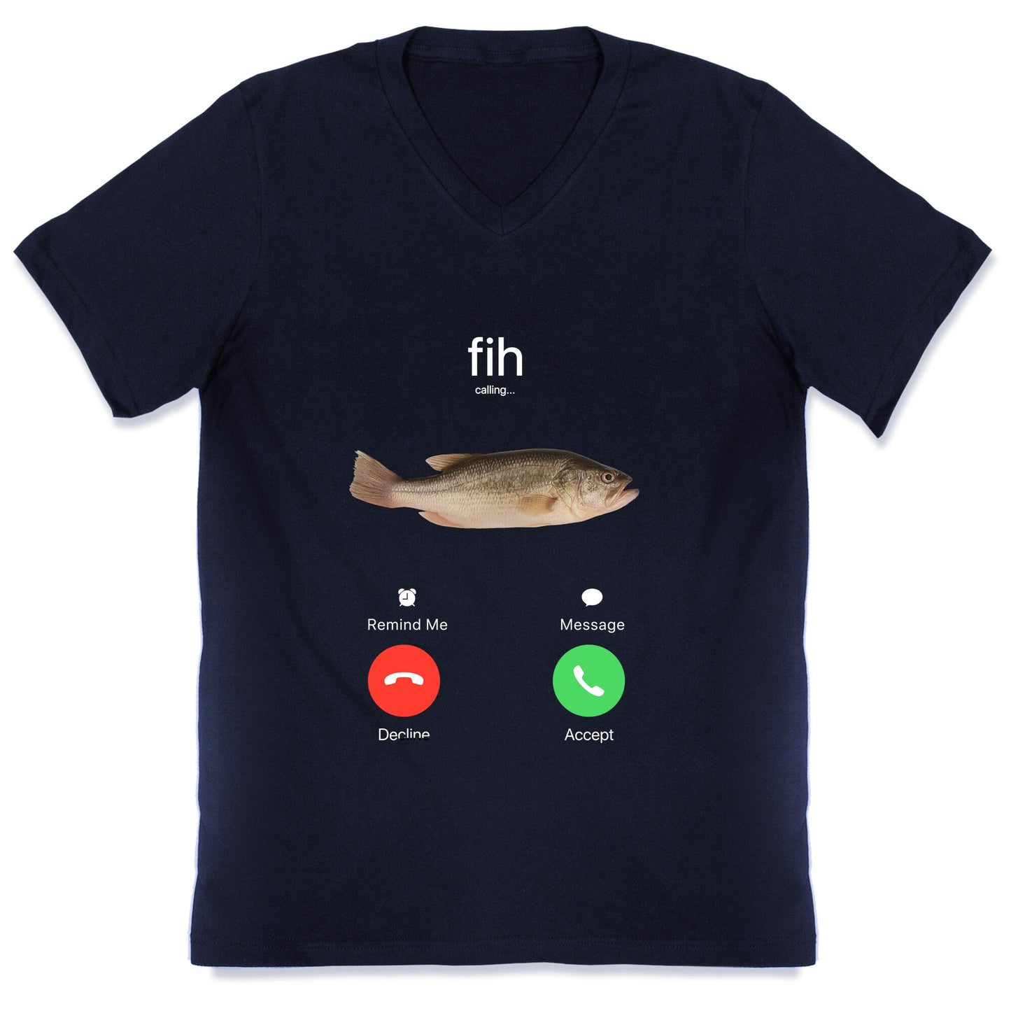 Fih Calling Me V-Neck