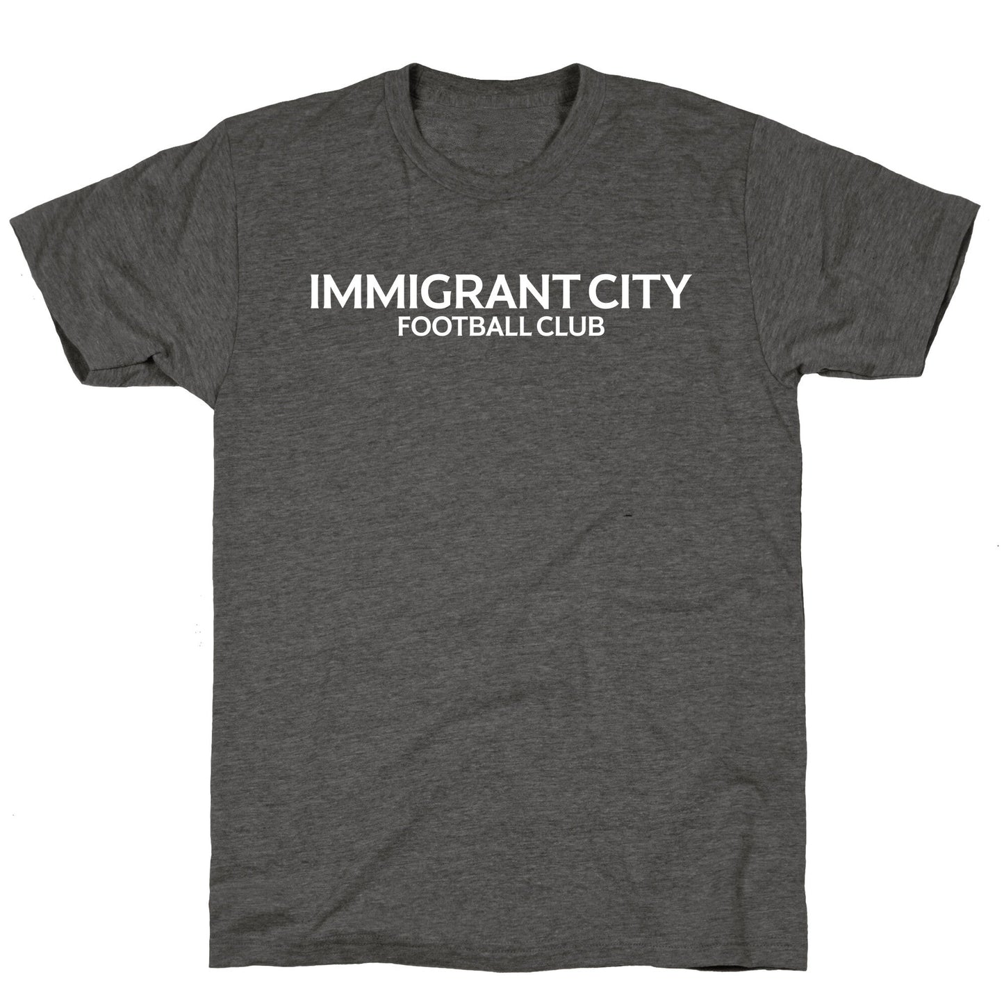 Immigrant City Football Club Unisex Triblend Tee