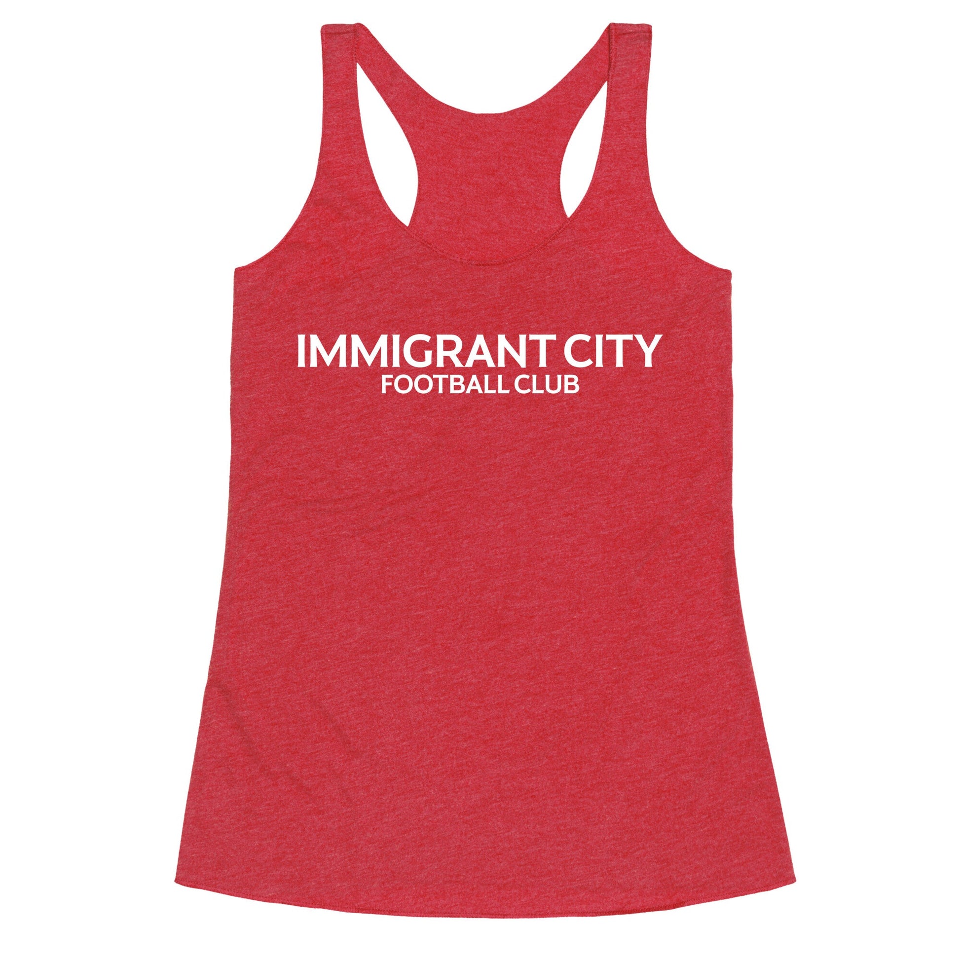 Immigrant City Football Club Racerback Tank