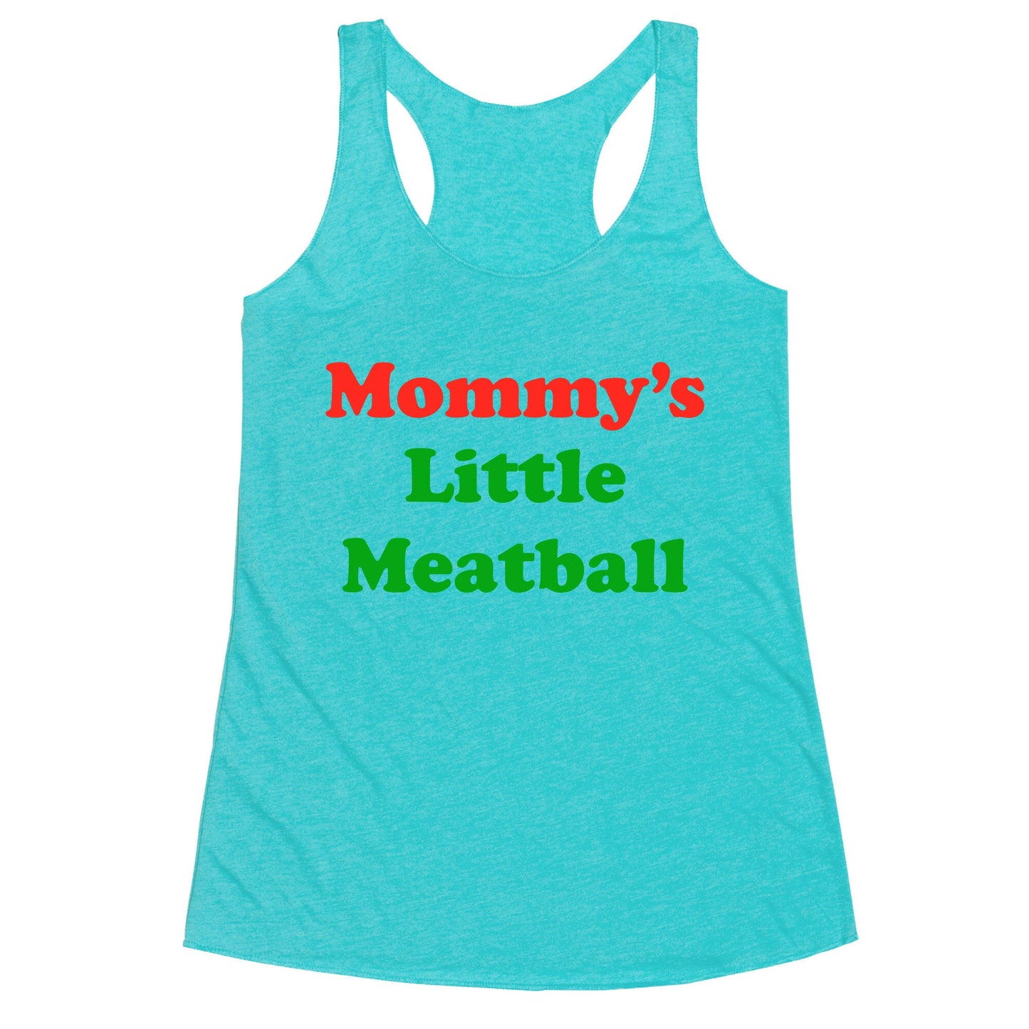 Mommys Little Meatball NYC Racerback Tank