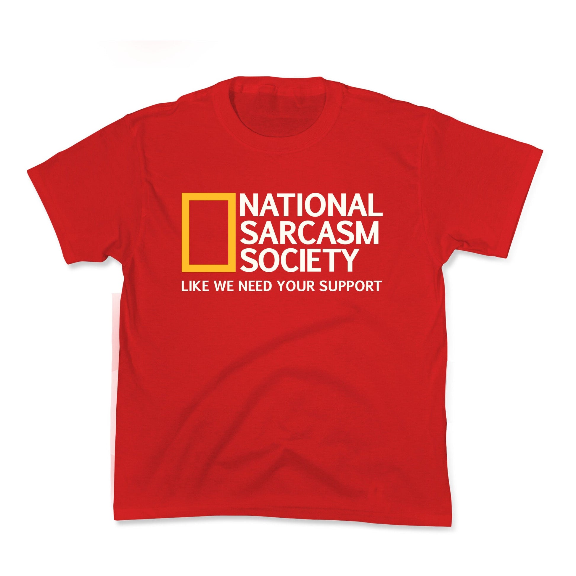 National Sarcasm Society Kids Tee