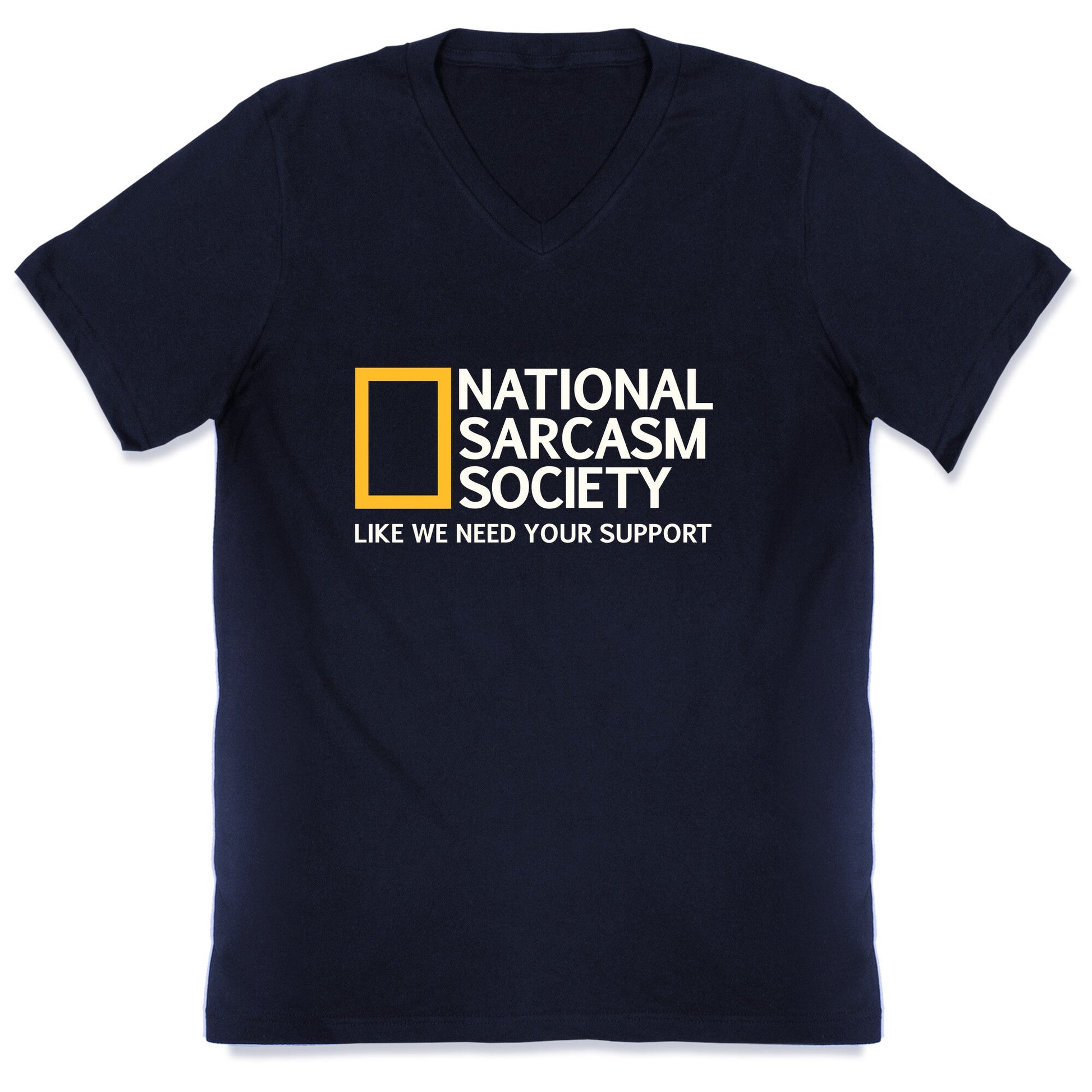 National Sarcasm Society V-Neck