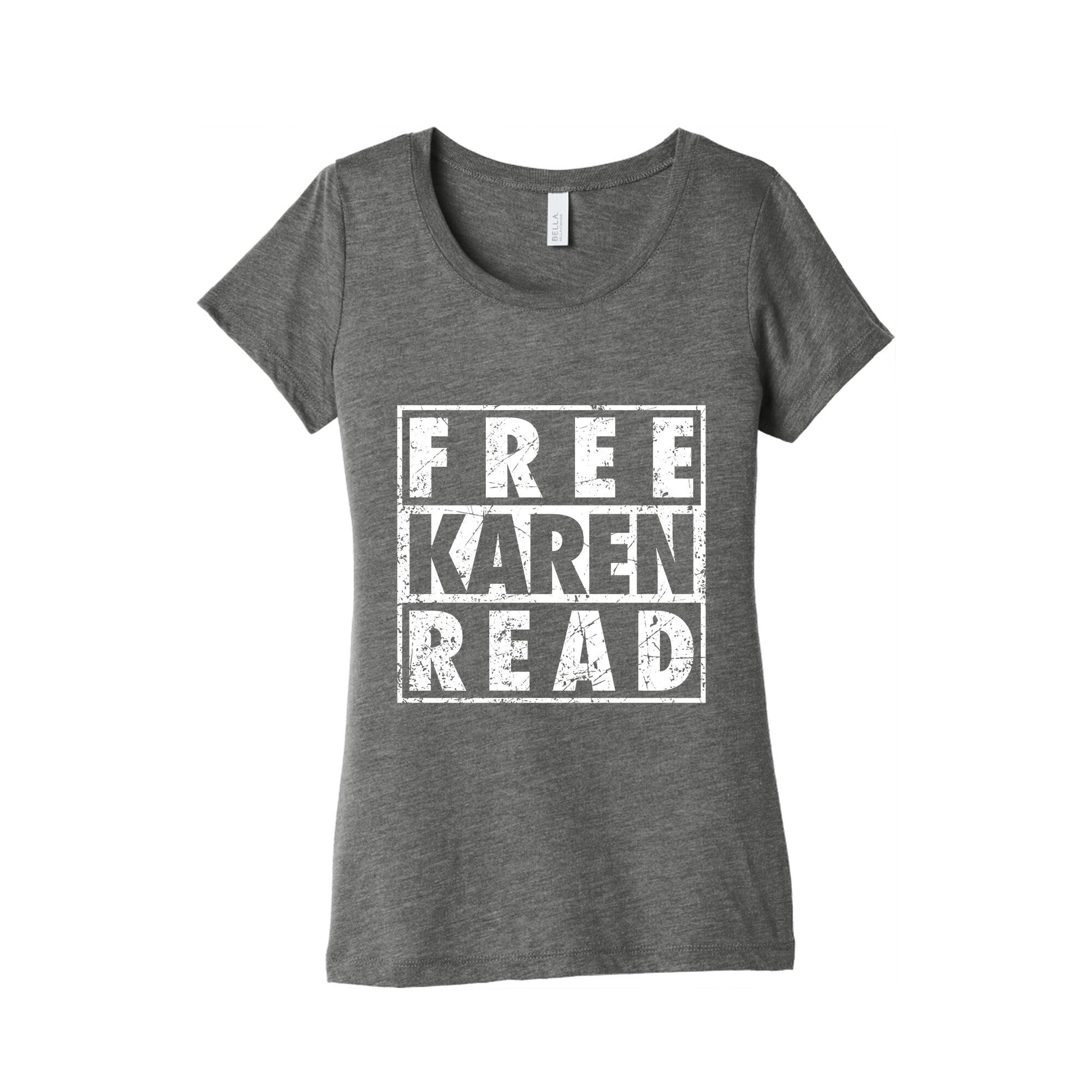 Free Karen Read Womens Triblend Tee