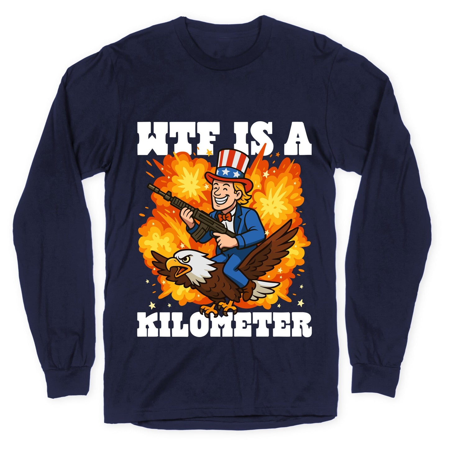 WTF Is A Kilometer Longsleeve Tee