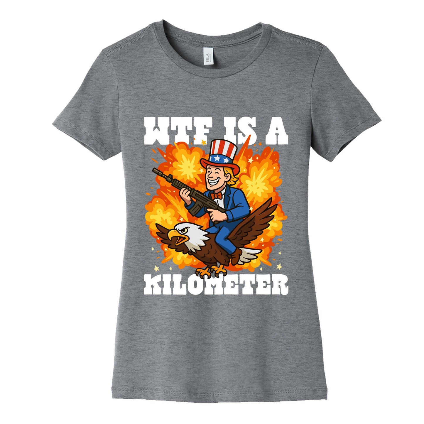 WTF Is A Kilometer Womens Cotton Tee