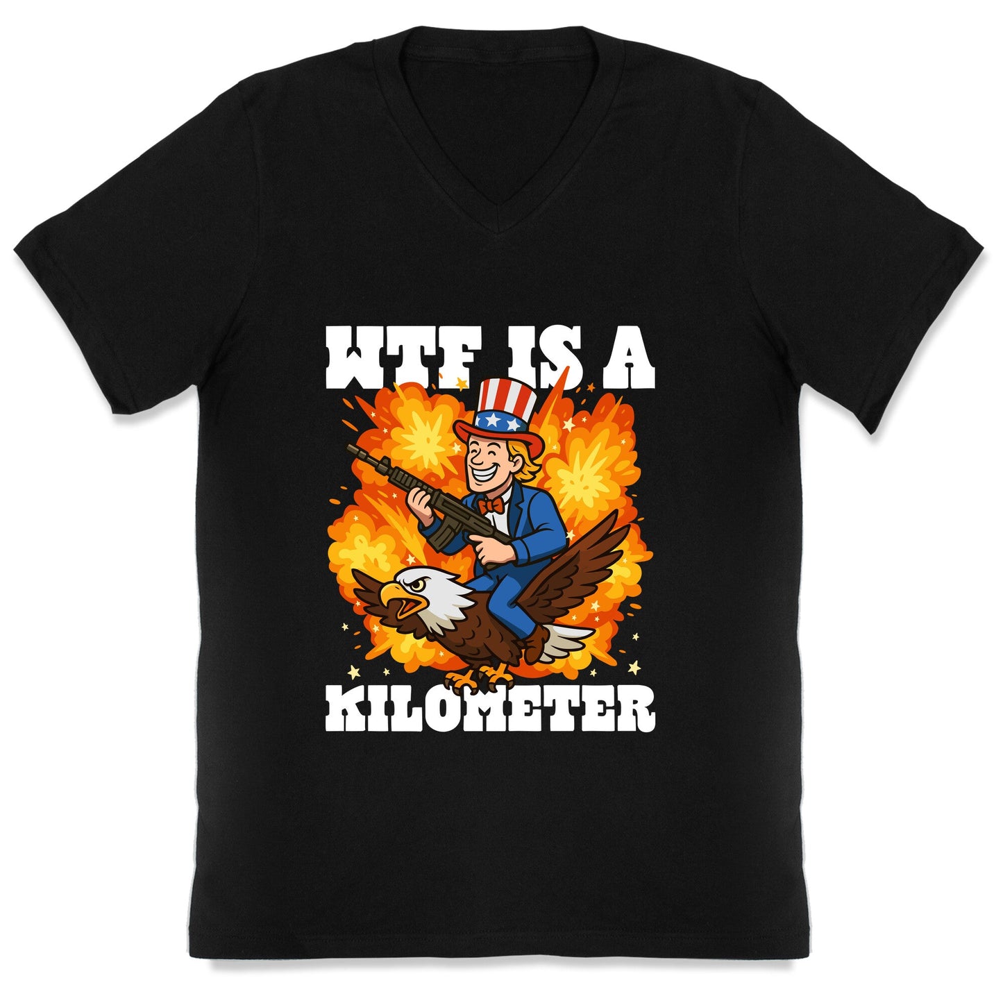 WTF Is A Kilometer V-Neck