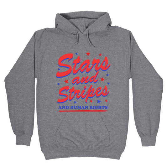 Starts Stripes Human Rights Hoodie