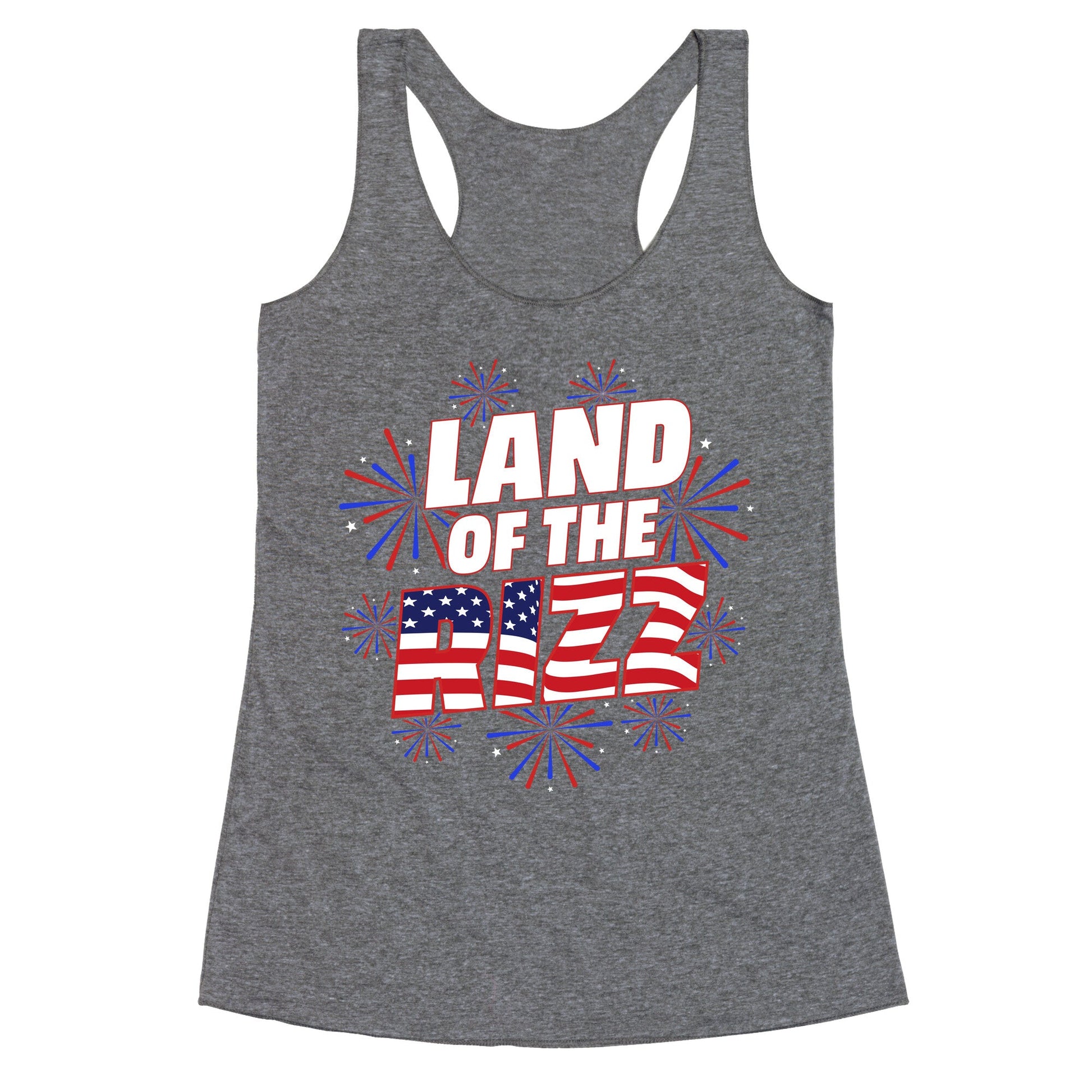 Land of the Rizz Racerback Tank