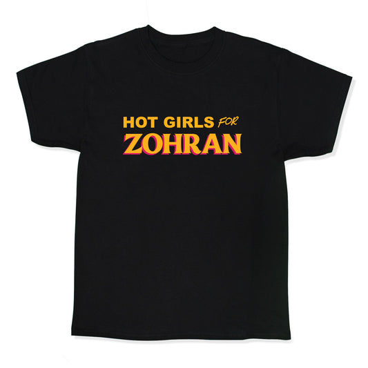 Hot Girls For Zohran Kids Tee