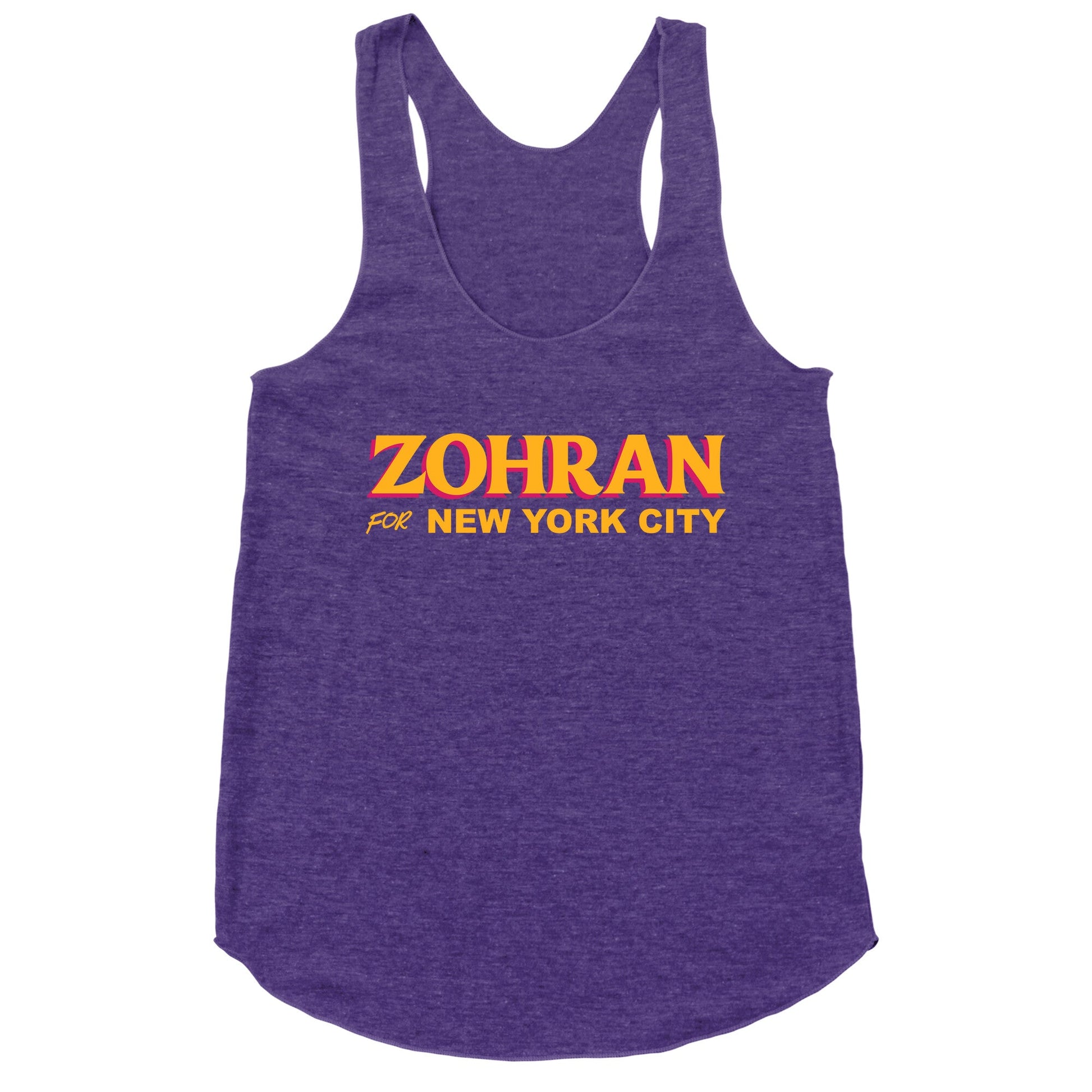 Zohran for New York City Racerback Tank
